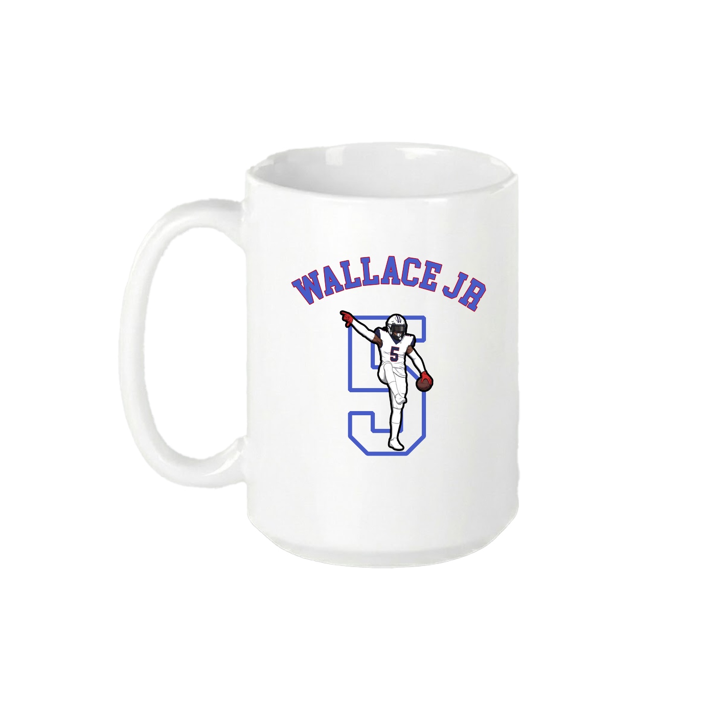 15oz Coffee Mug — Shirsey Arch in White