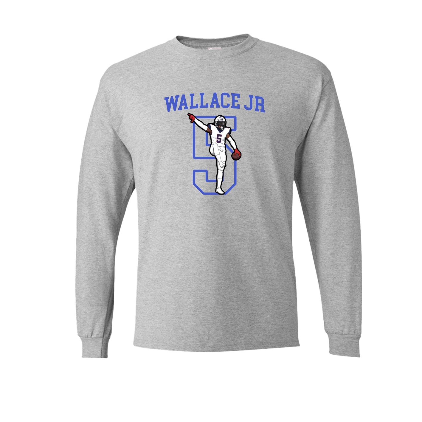 Long Sleeve Tee — Shirsey in Grey