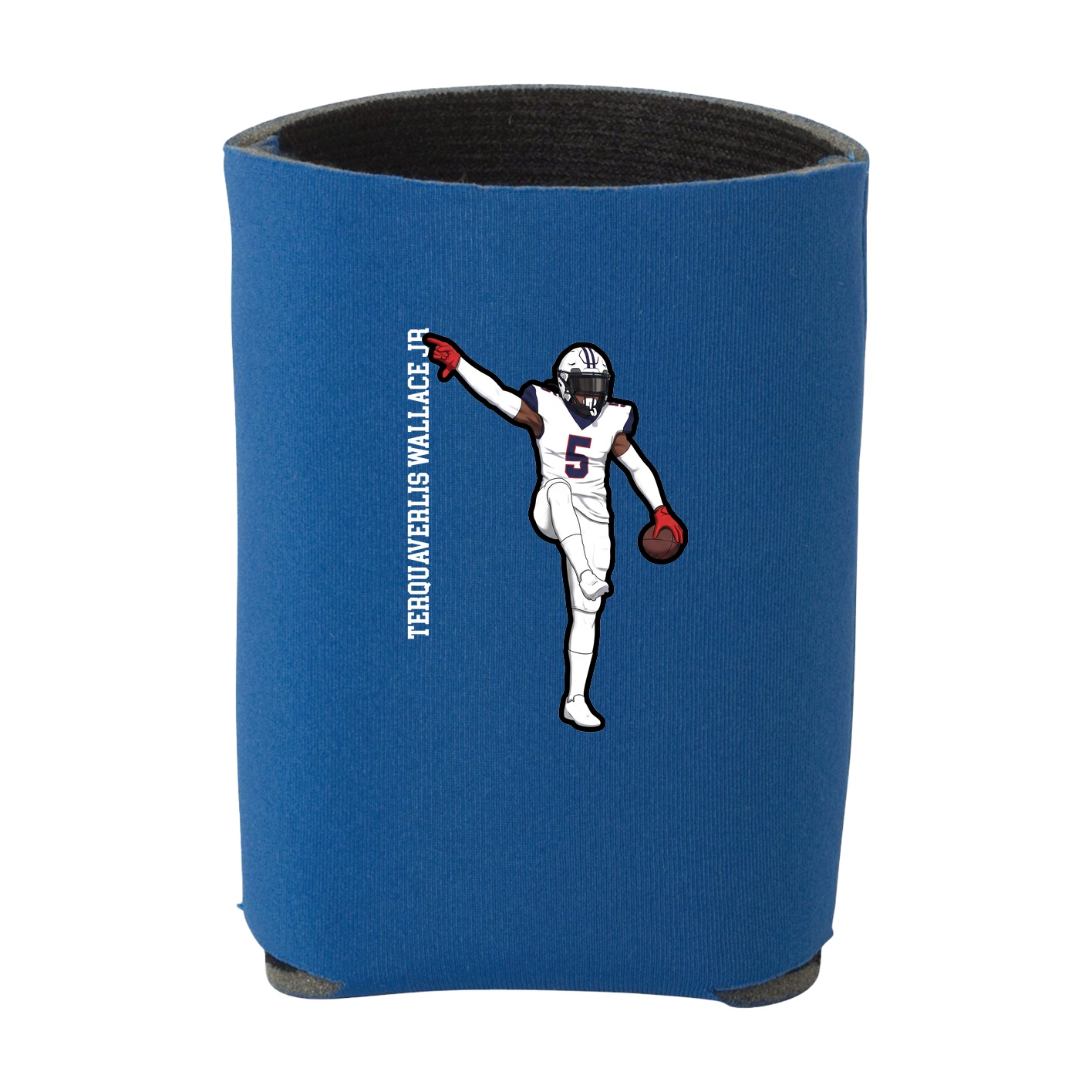 Can Holder — Name Vertical in Royal