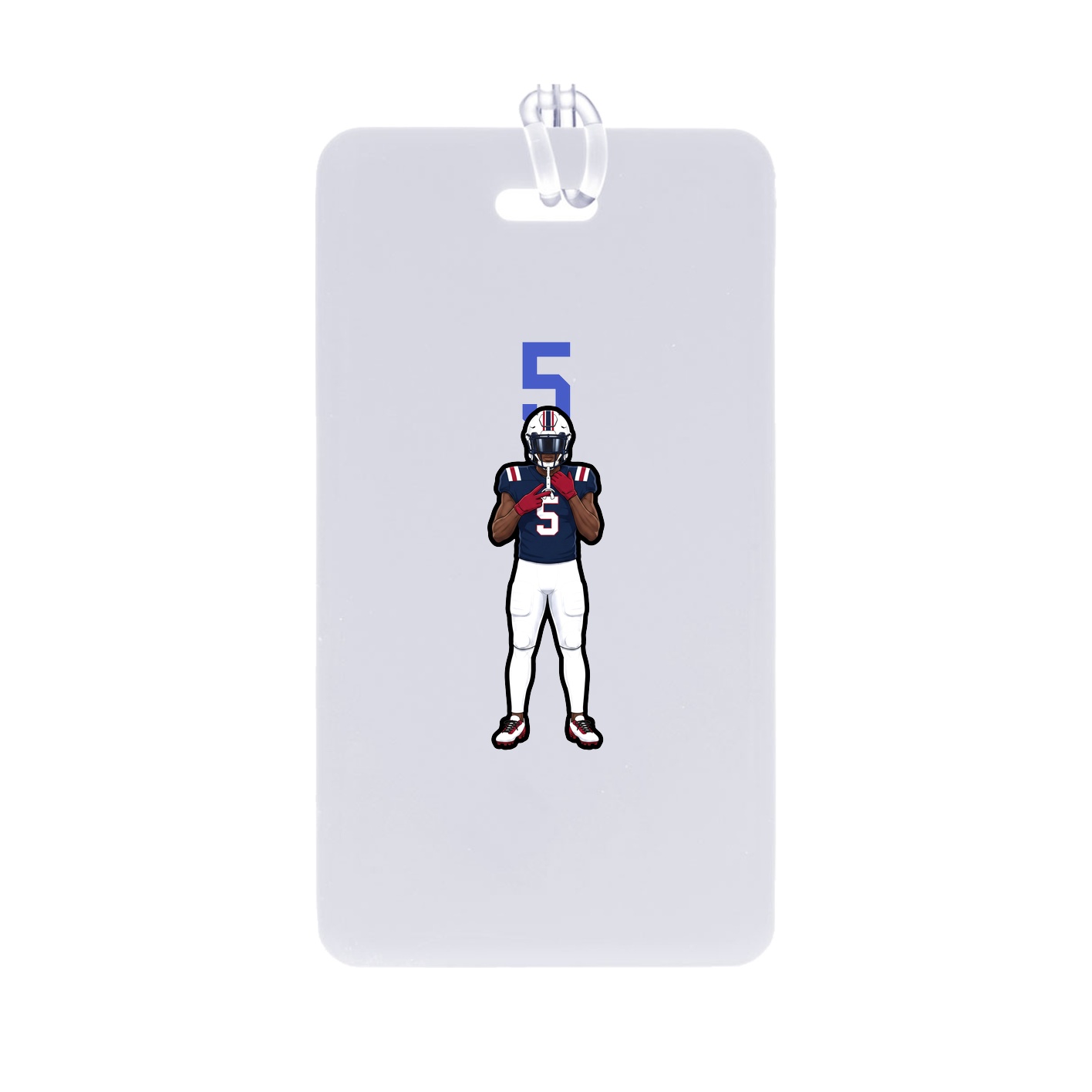 Bag Tag — Number Top in Classic