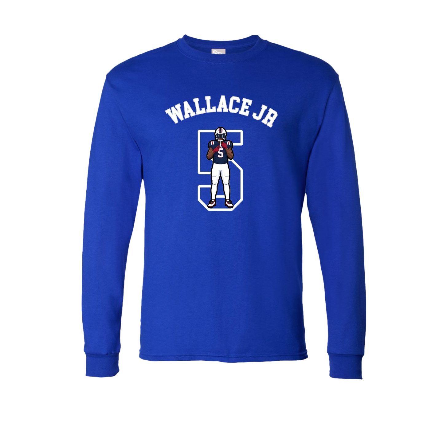 Long Sleeve Tee — Shirsey Arch in Royal