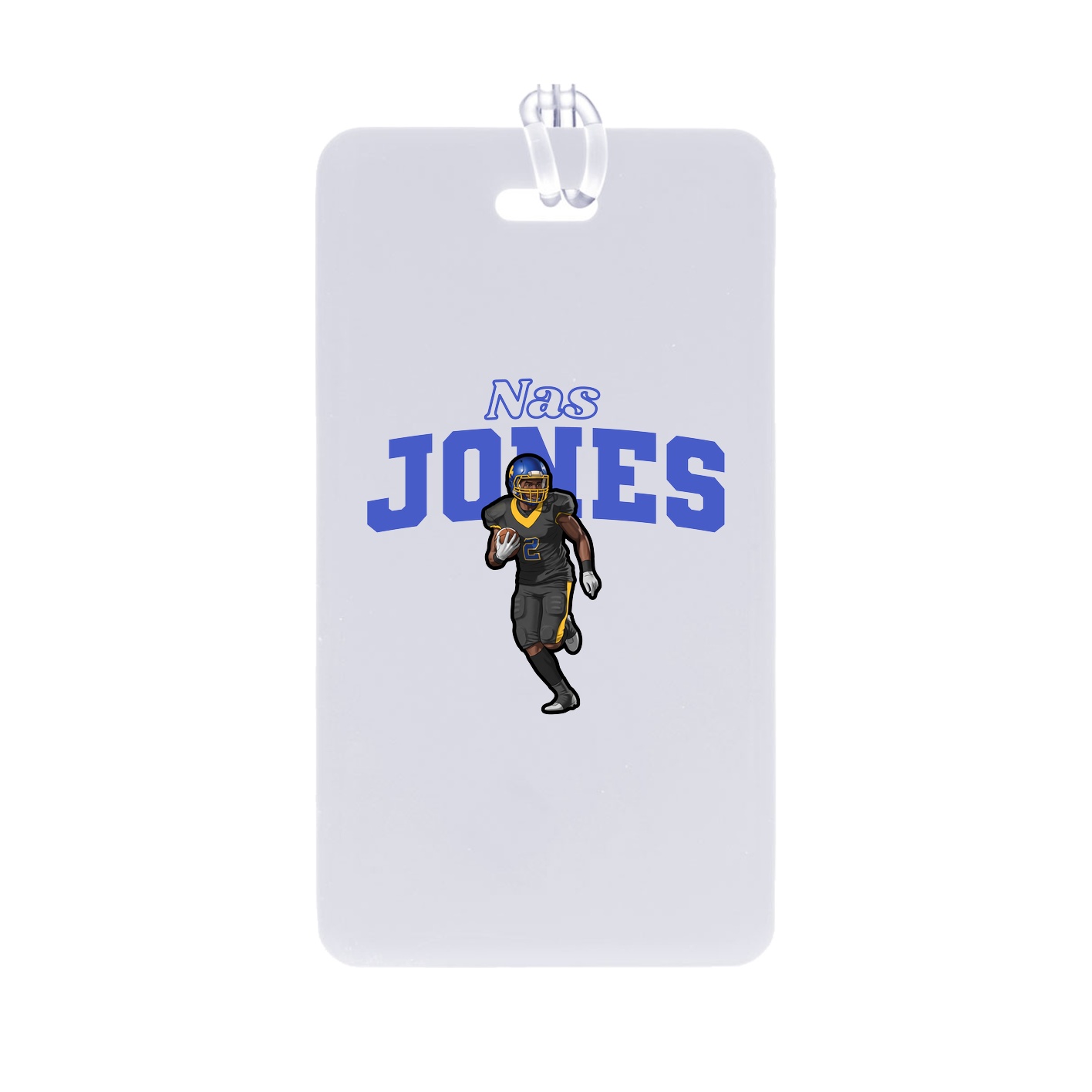 Bag Tag — Name Arch in Classic