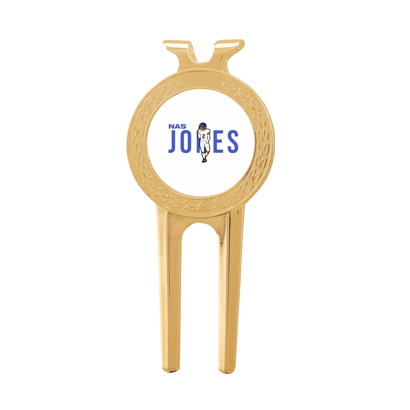 Divot Tool with Ball Marker — Player Name in Classic