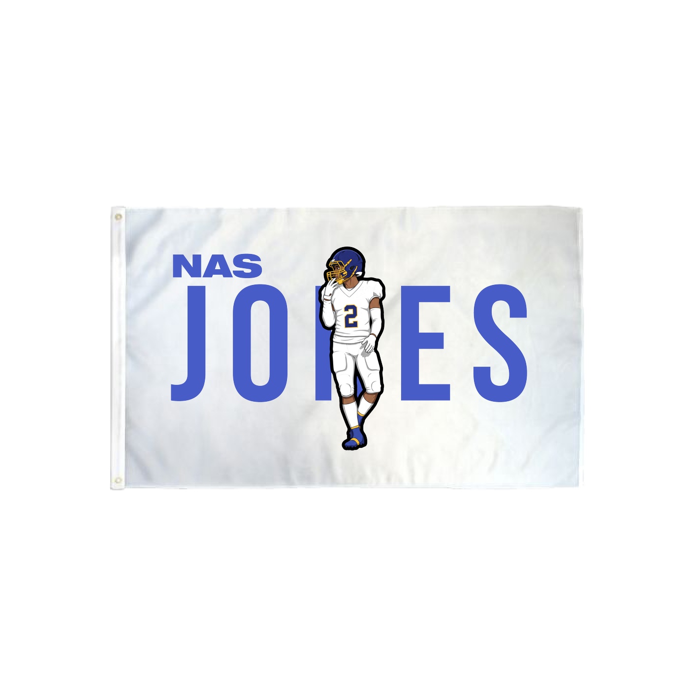 3x5 Flag — Player Name in Classic