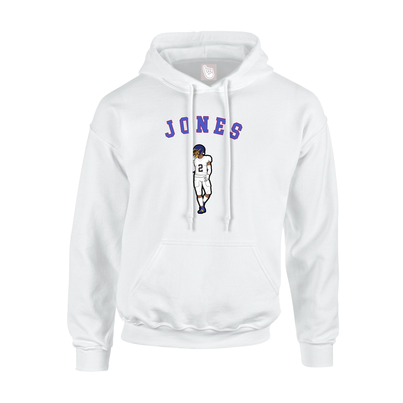 Hoodie — Shirsey Arch in White