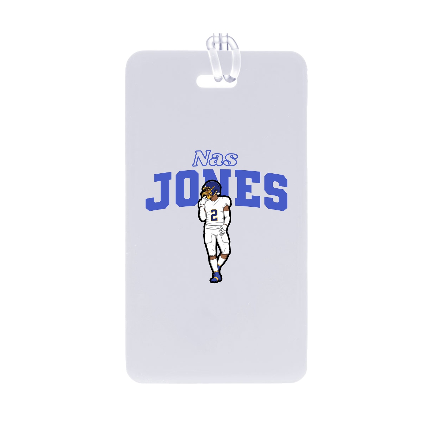 Bag Tag — Name Arch in Classic