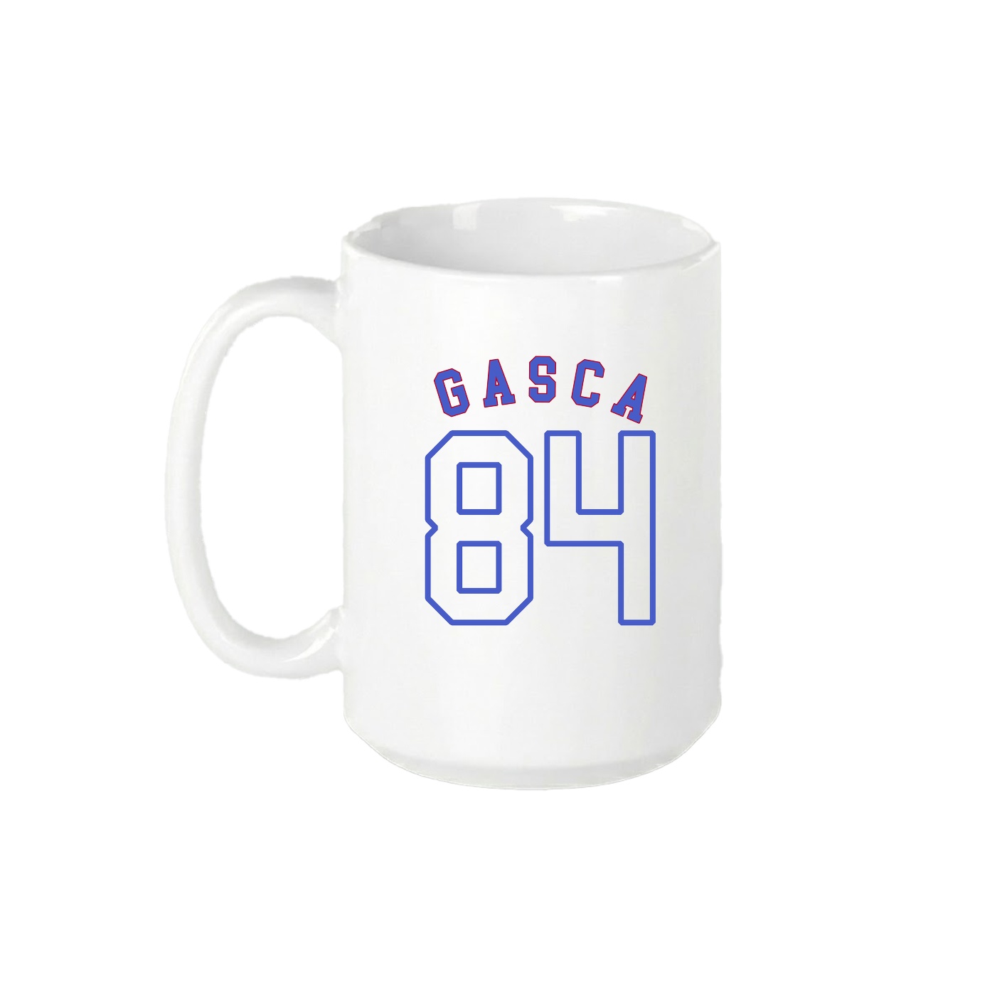 15oz Coffee Mug — Shirsey Arch in White