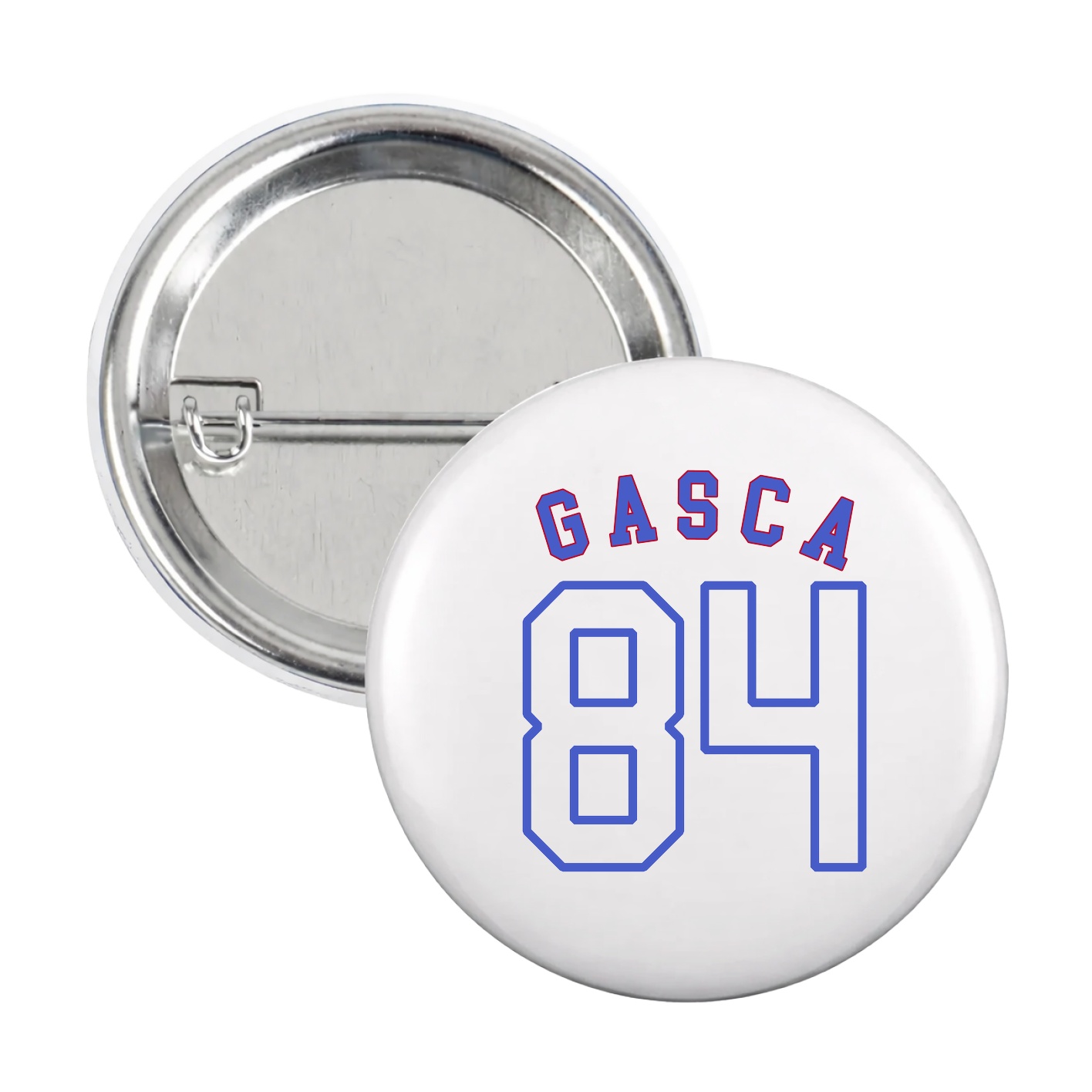 Game Day Button — Shirsey Arch in White