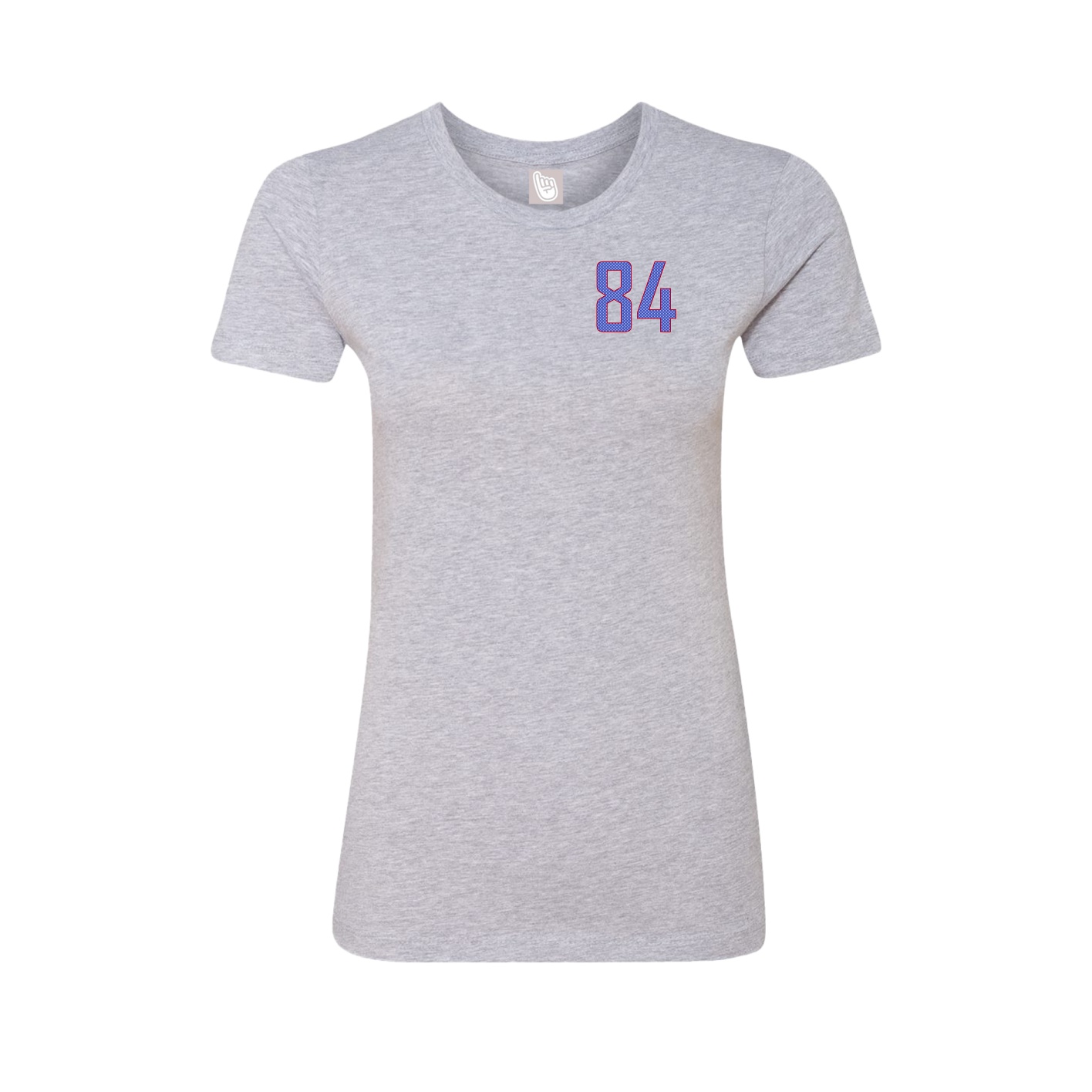 Womens Tee — Front Shirsy in Grey