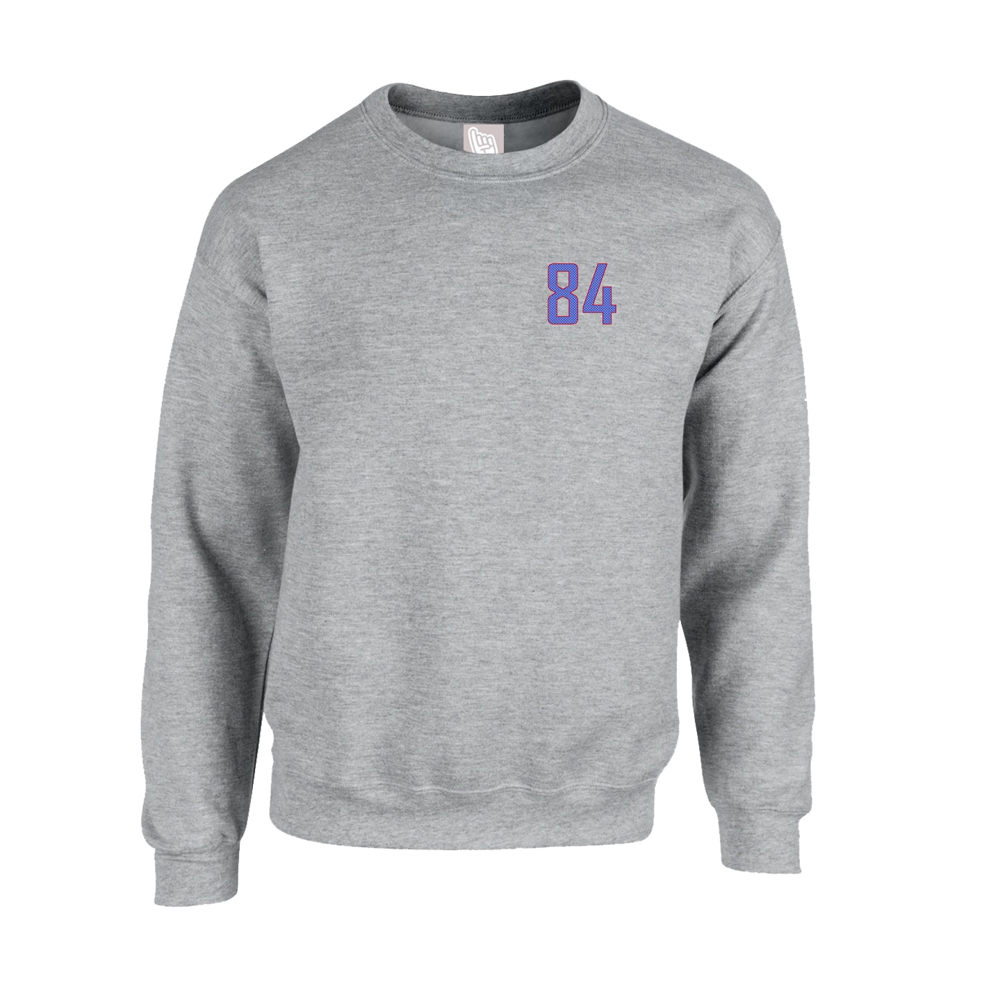 Fleece Crew — Front Shirsy in Grey