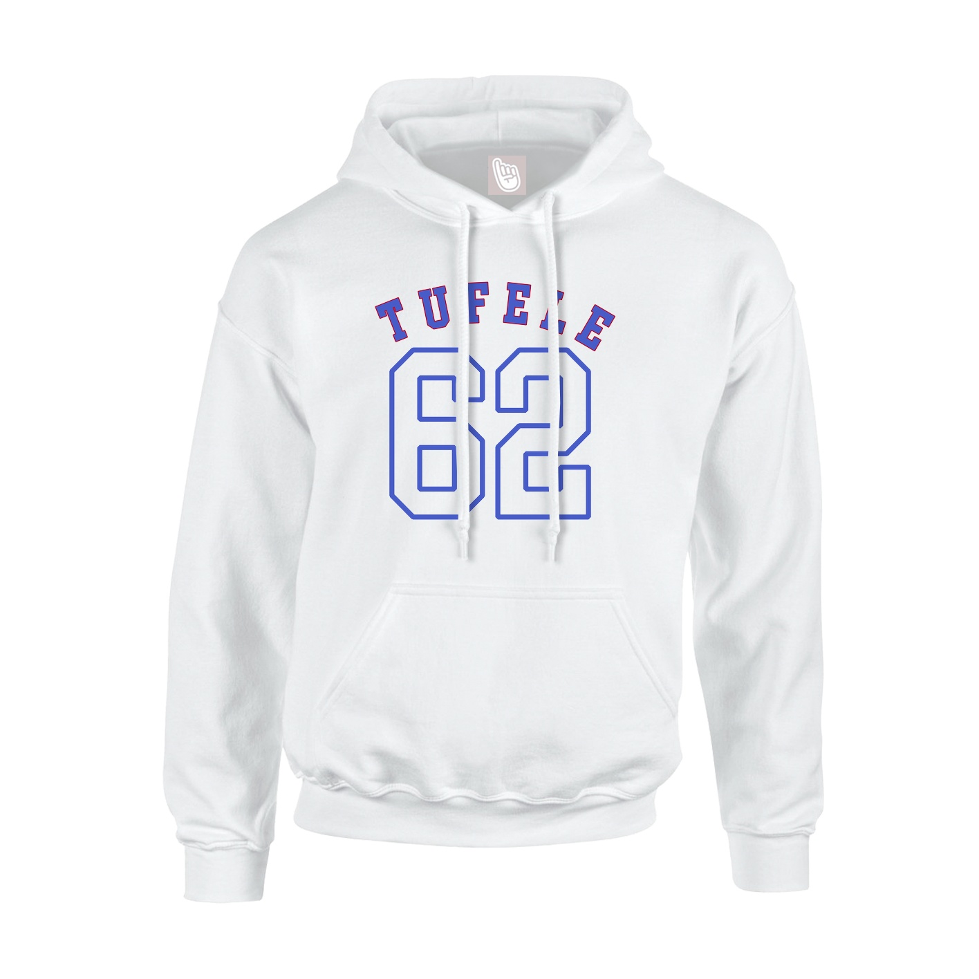 Hoodie — Shirsey Arch in White