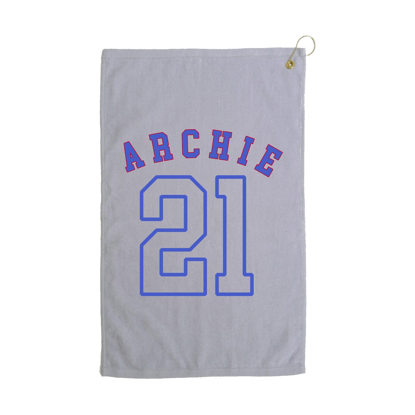 Golf Towel — Shirsey Arch in Grey