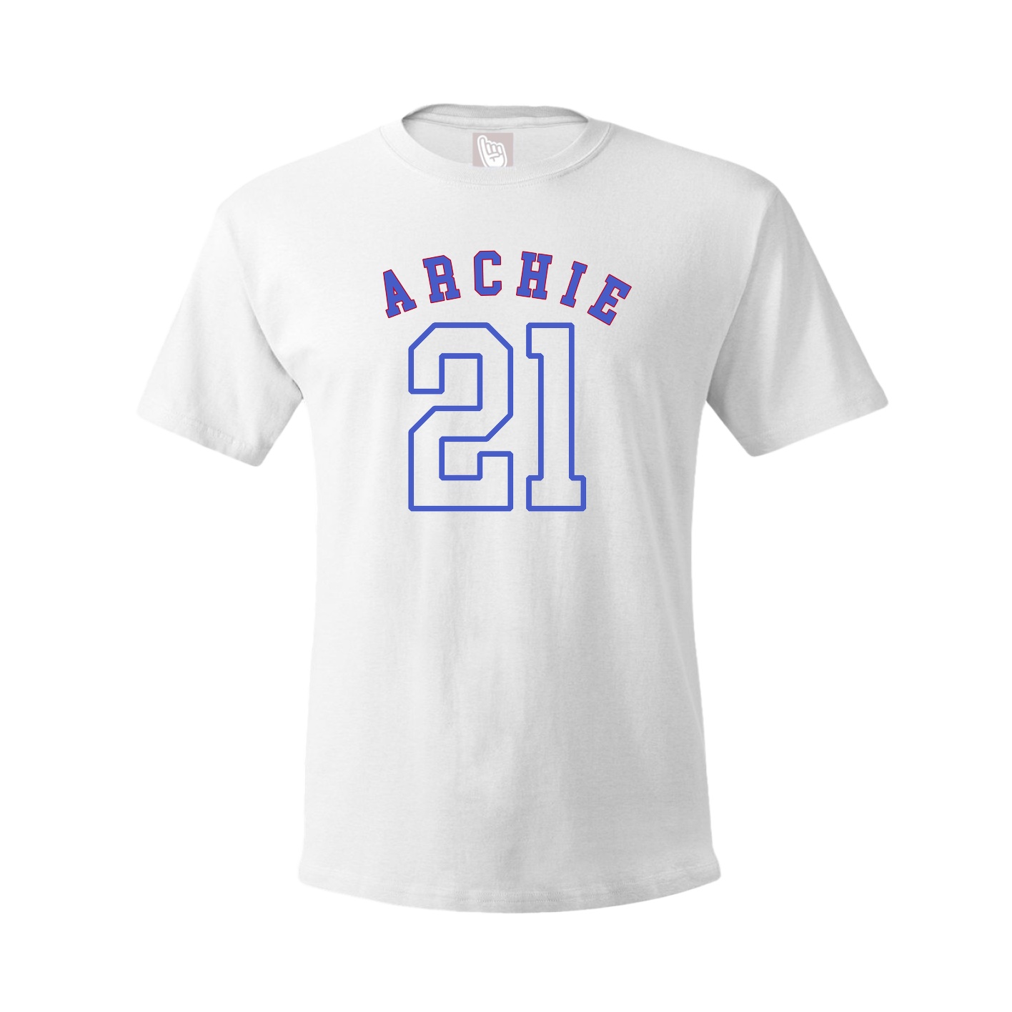 Youth Tee — Shirsey Arch in White