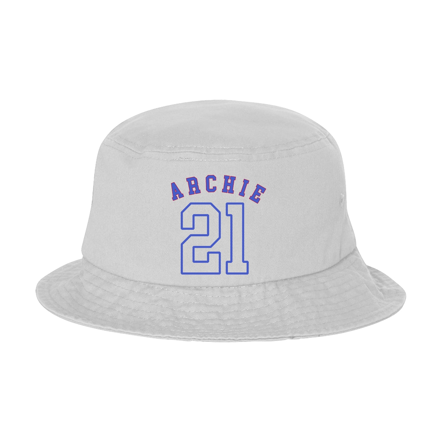 Bucket Cap — Shirsey Arch in White