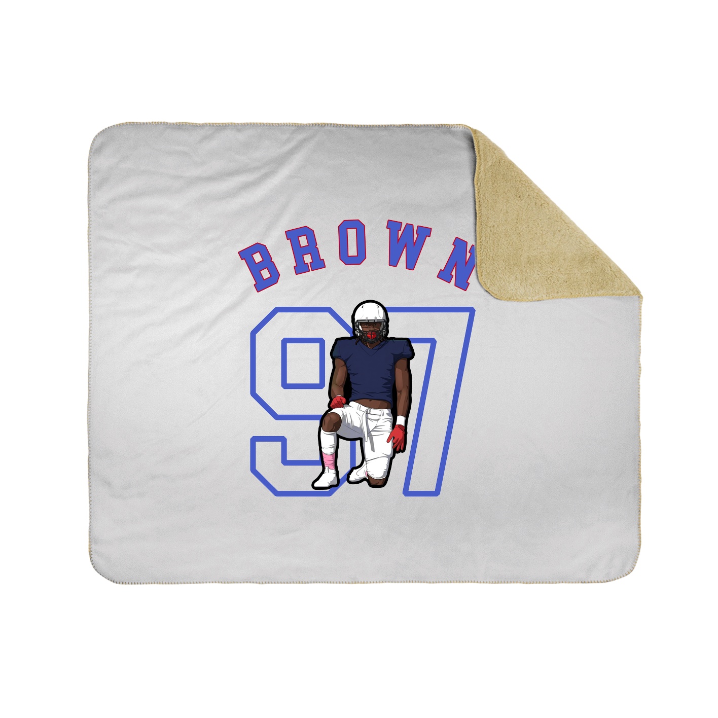 Throw Blanket — Shirsey Arch in White