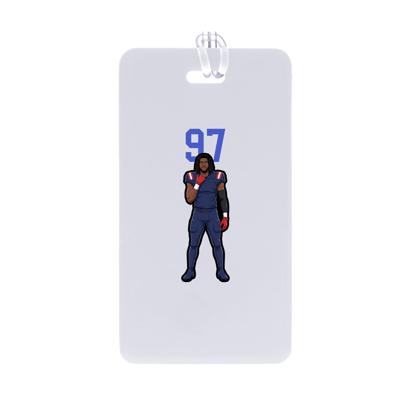 Bag Tag — Number Top in Classic