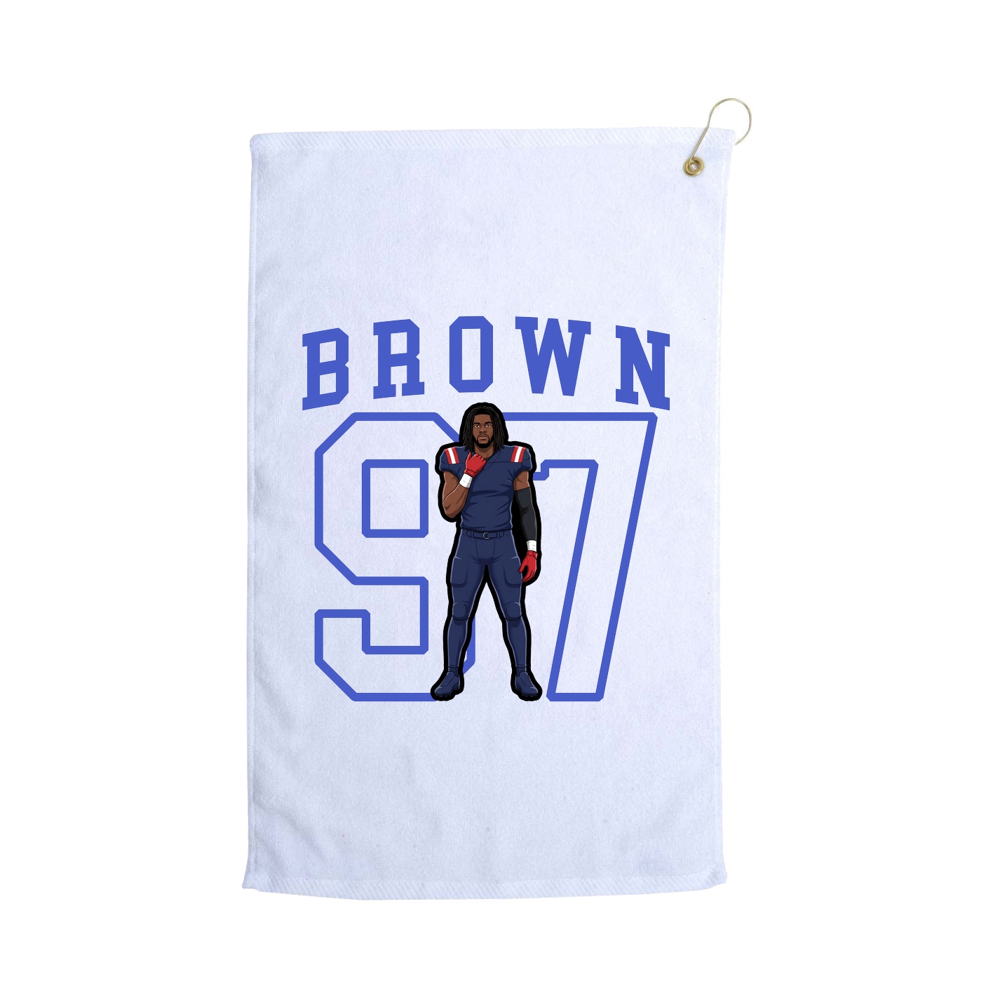 Golf Towel — Shirsey in White