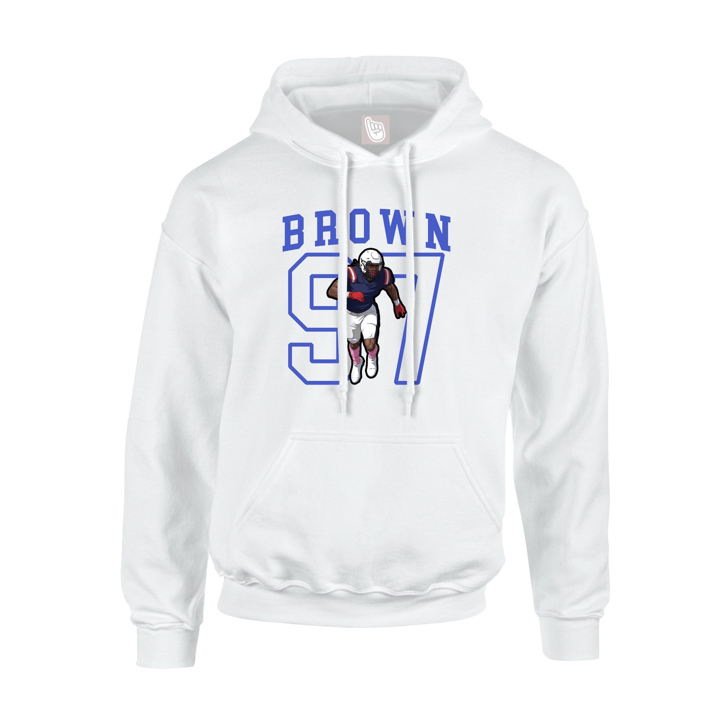 Youth Hoodie — Shirsey in White