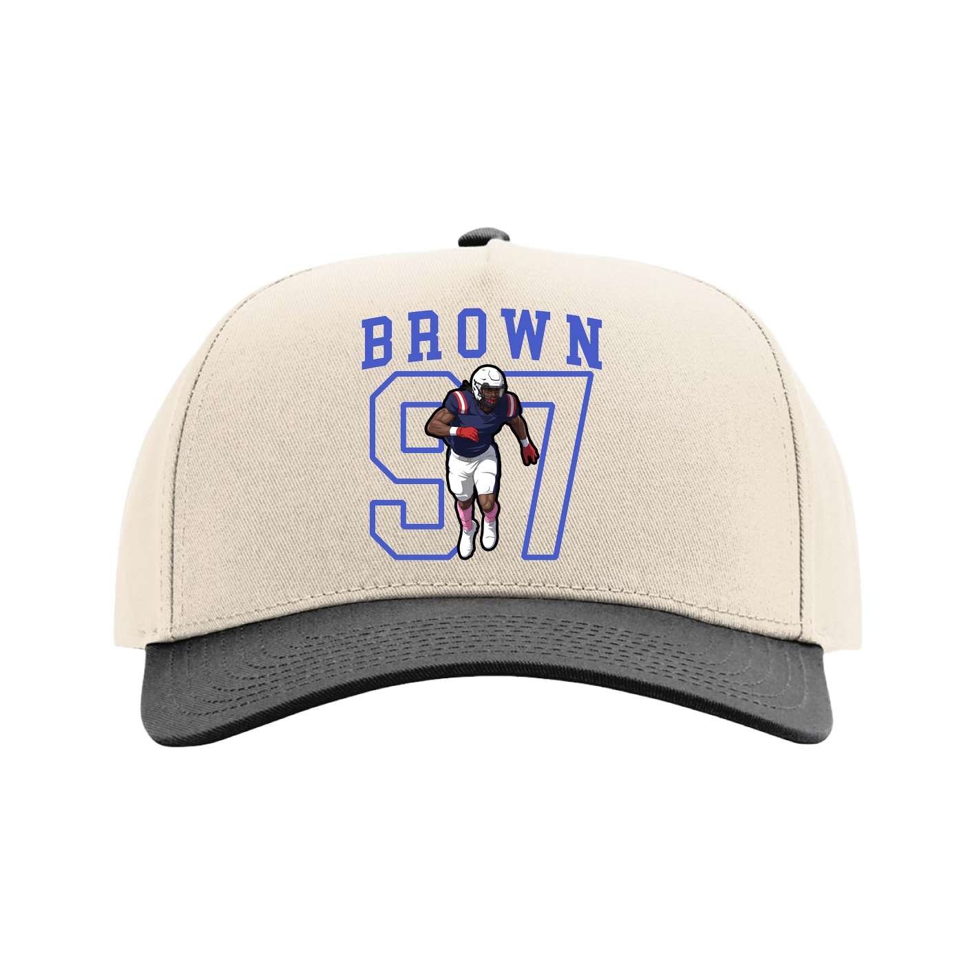 Full Fabric Five-Panel Champ Cap