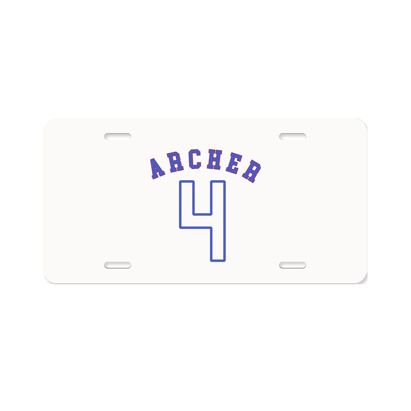 License Plate — Shirsey Arch in Classic