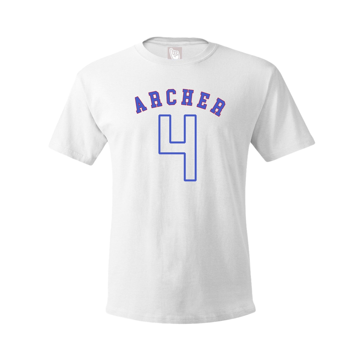 Youth Tee — Shirsey Arch in White
