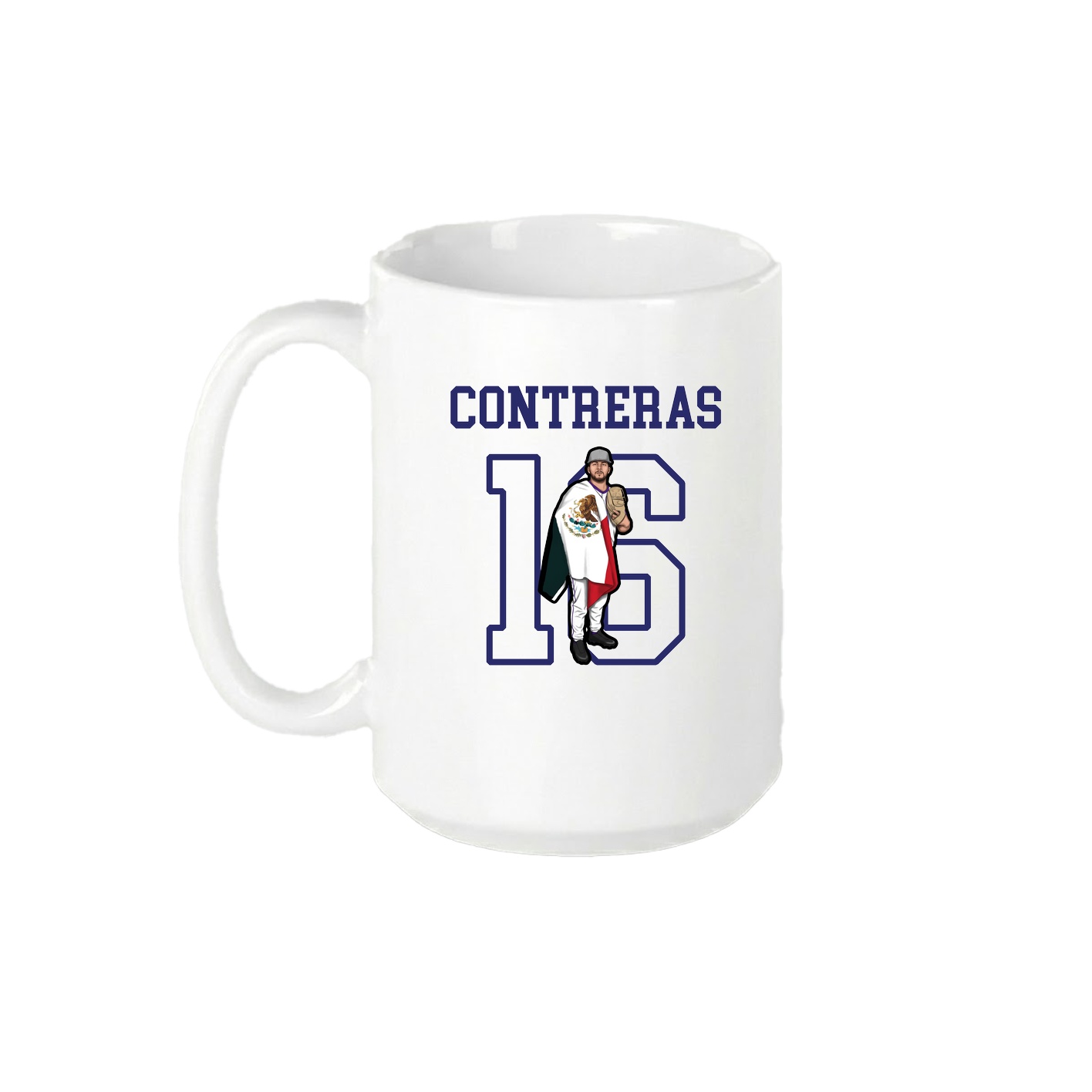 15oz Coffee Mug — Shirsey in White