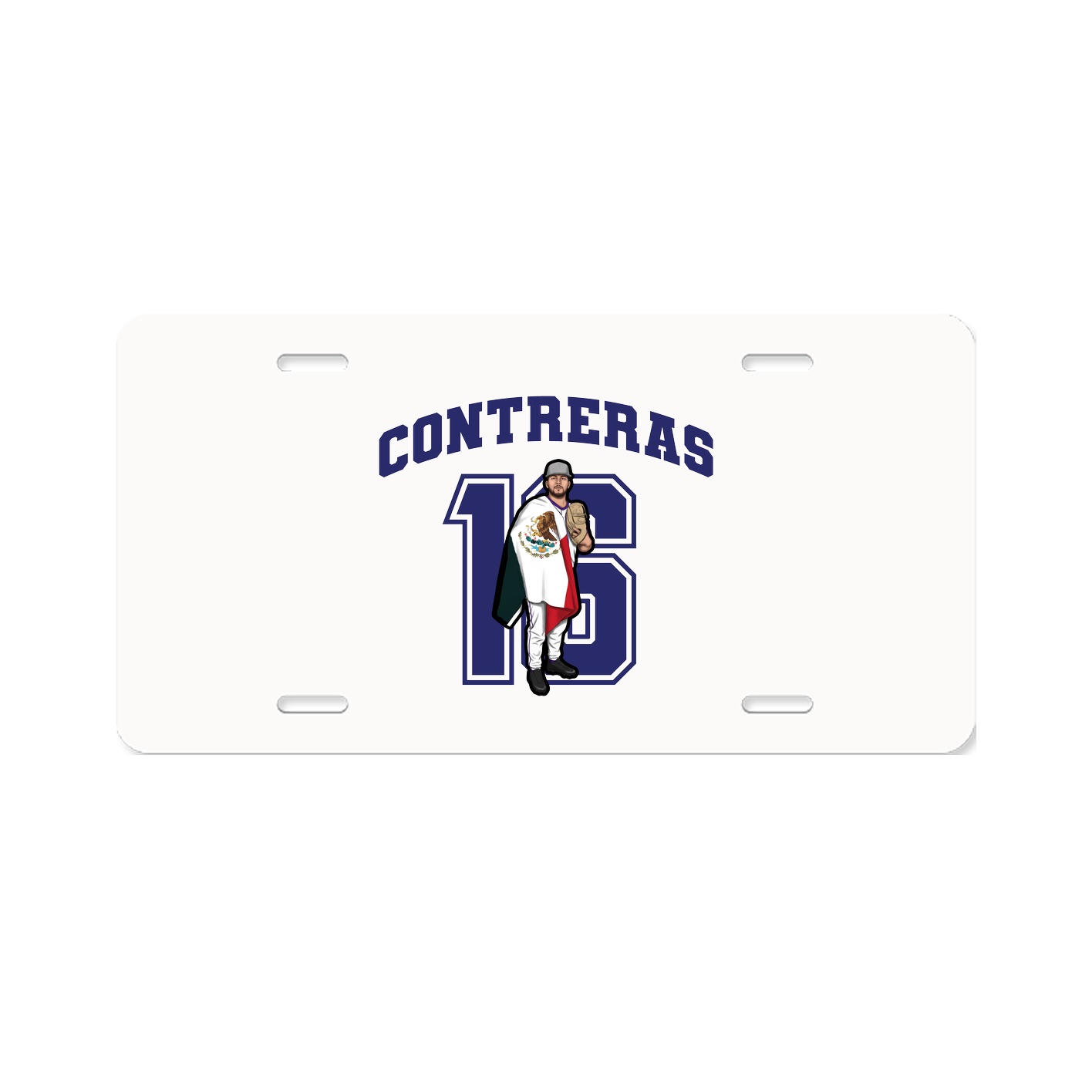 License Plate — Number in Classic