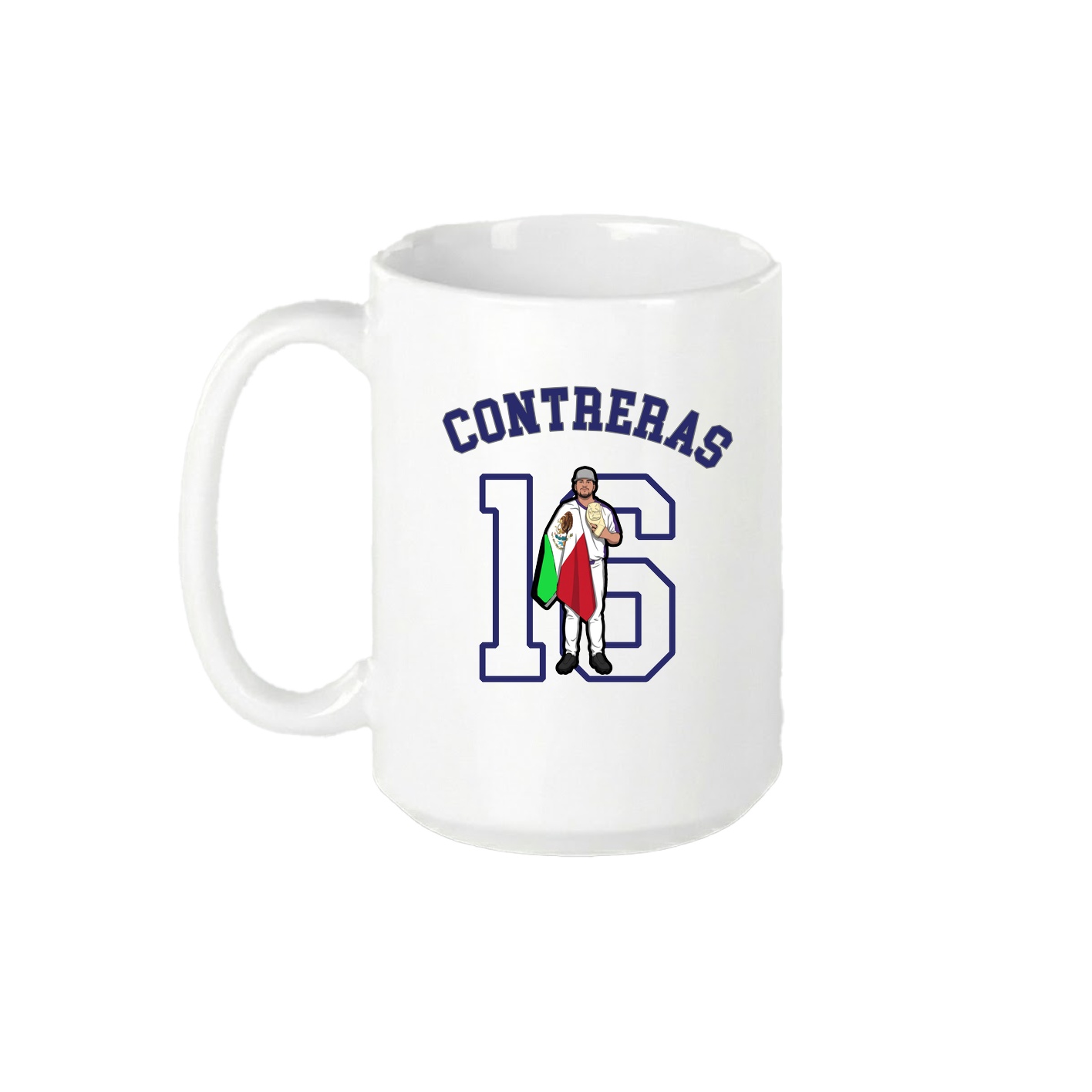 15oz Coffee Mug — Shirsey Arch in White