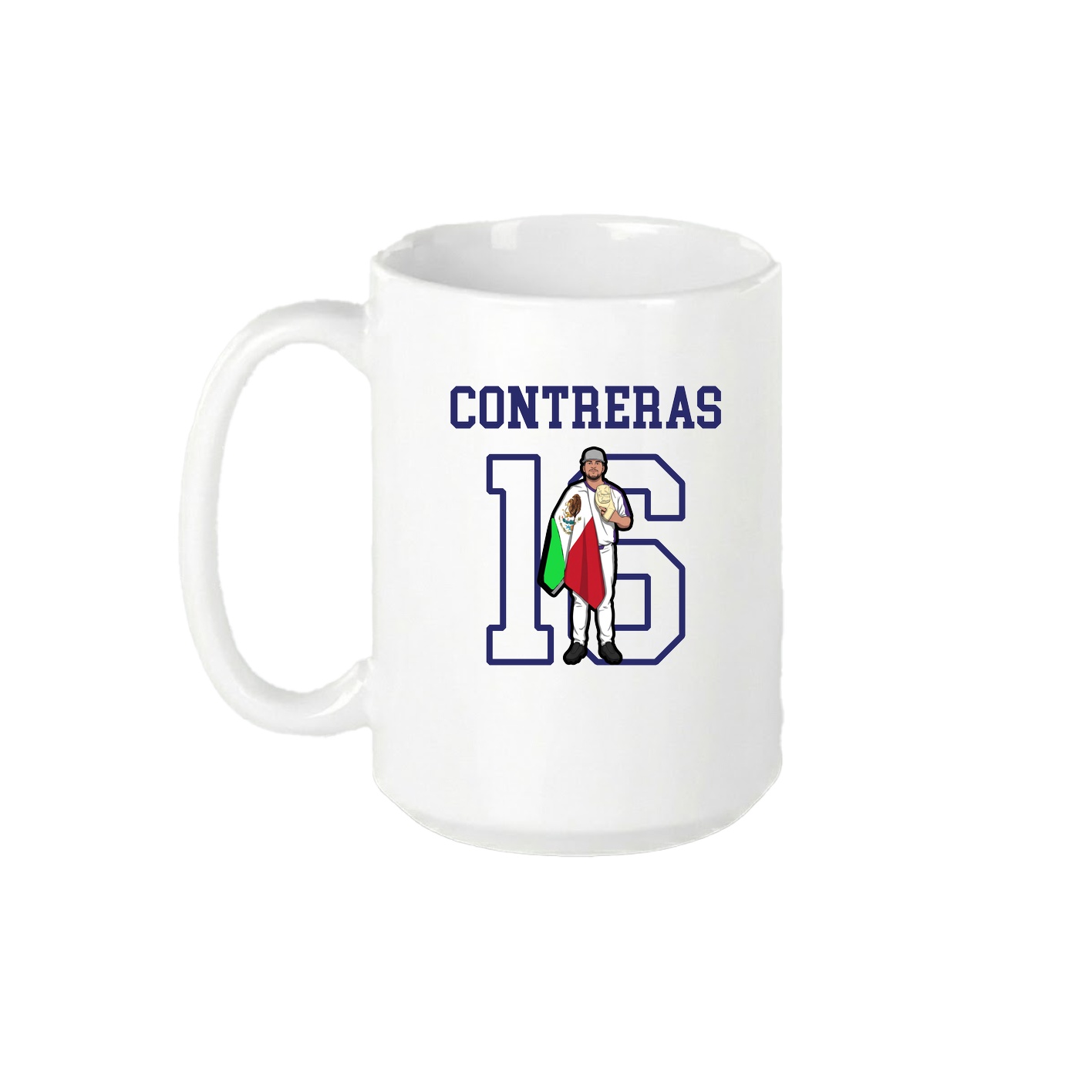 15oz Coffee Mug — Shirsey in White