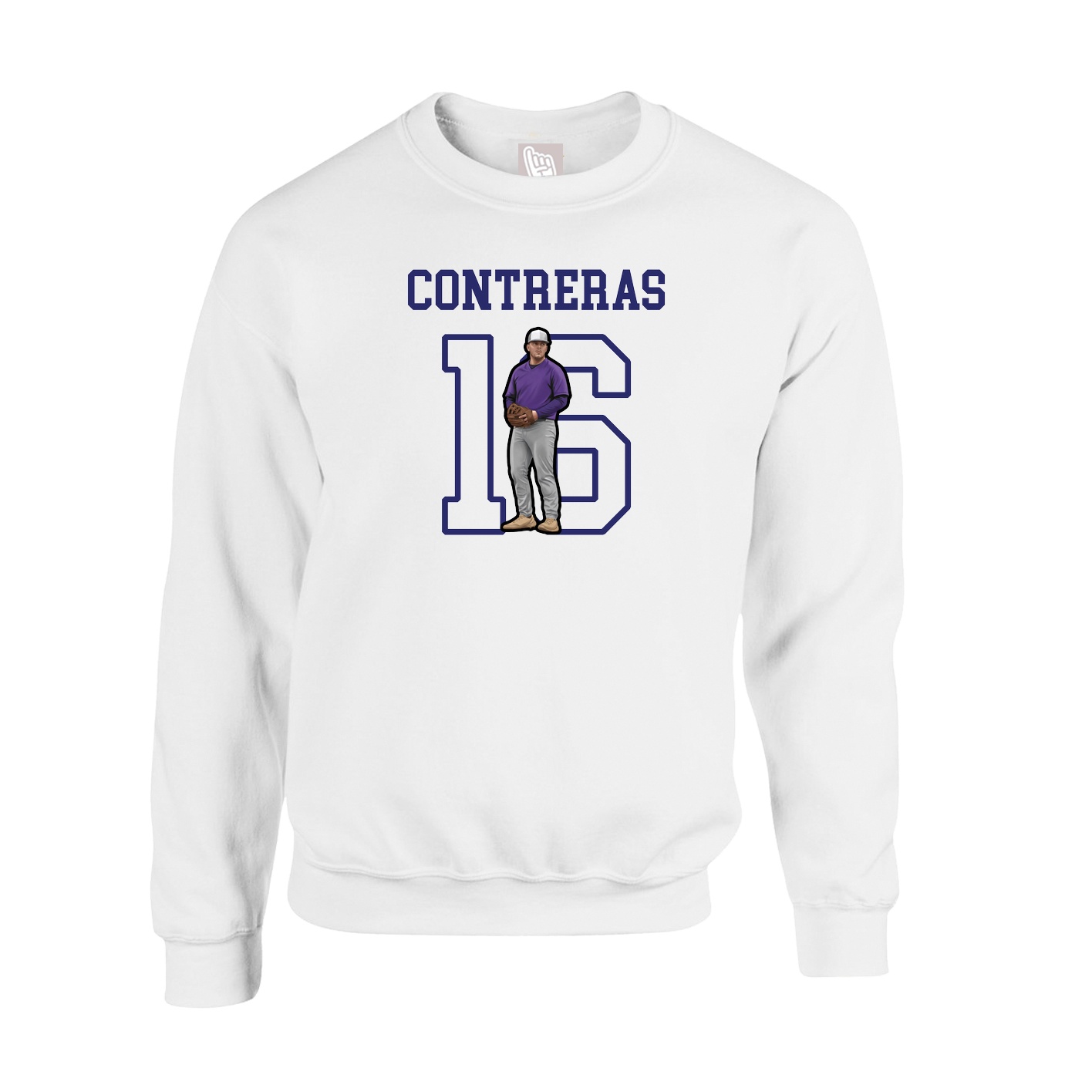 Fleece Crew — Shirsey in White