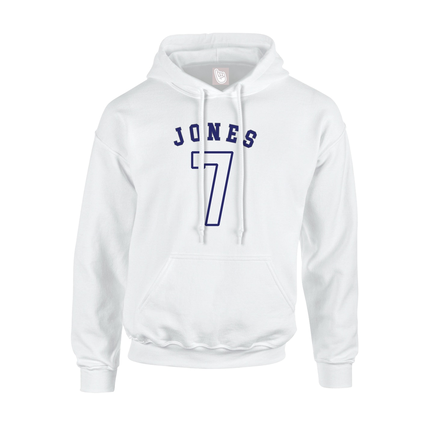 Hoodie — Shirsey Arch in White