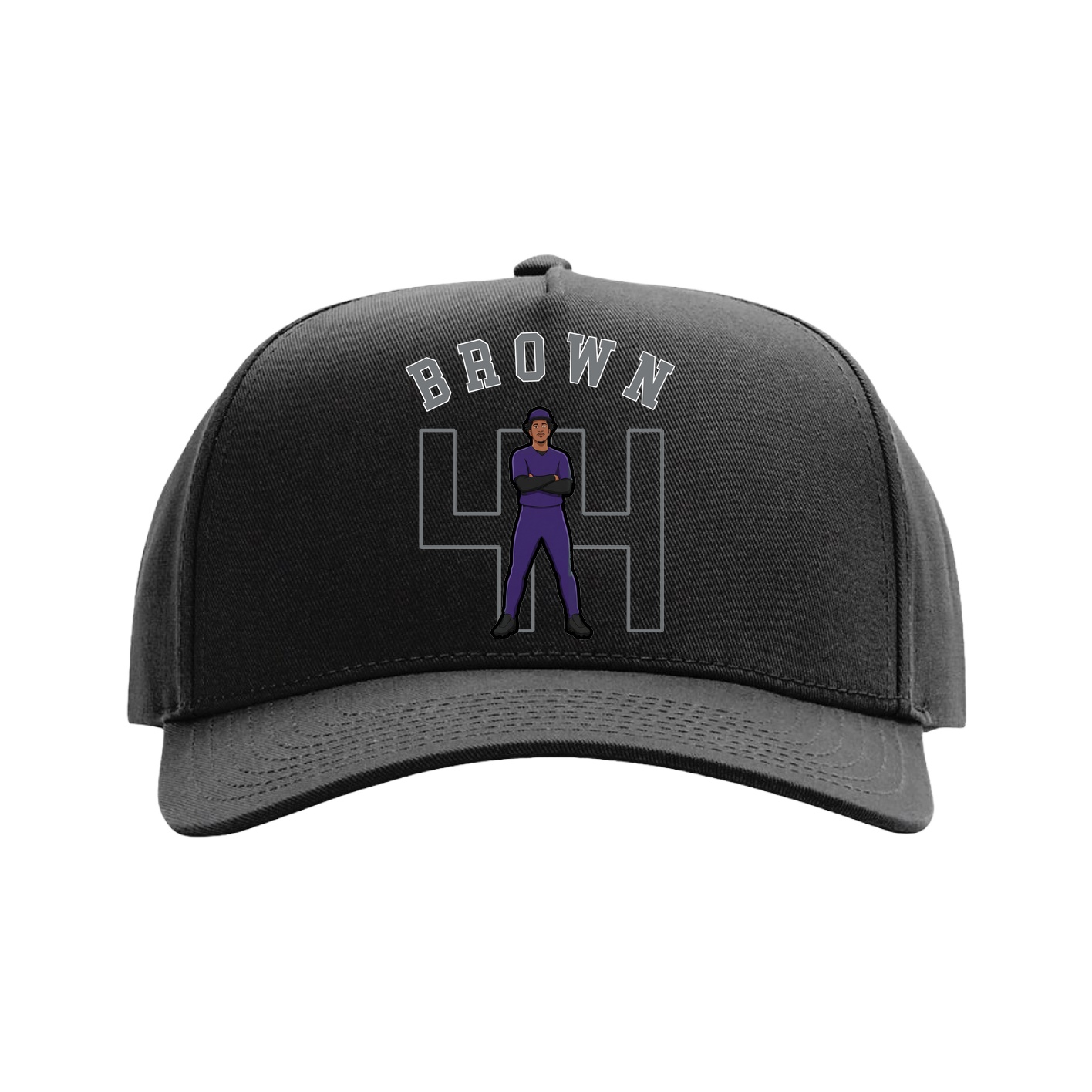 Full Fabric Five-Panel Champ Cap