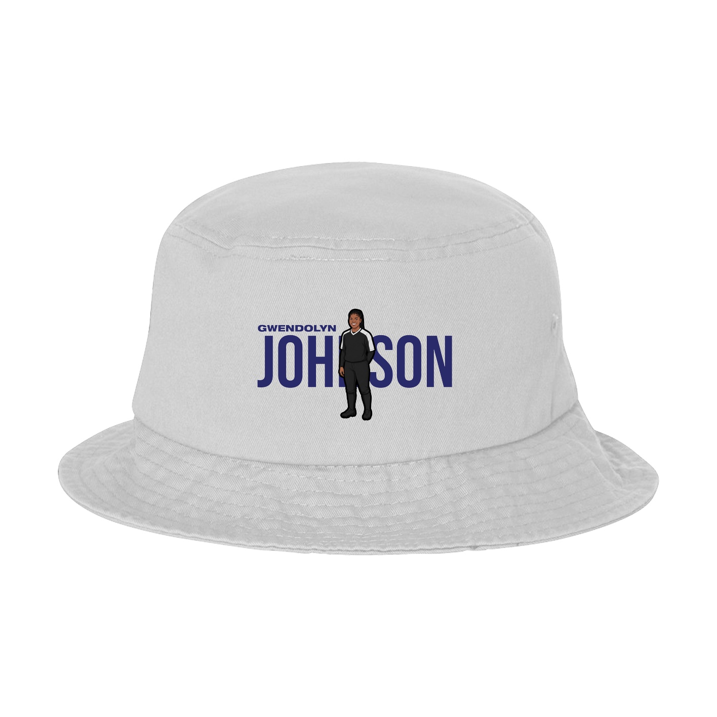 Bucket Cap — Player Name in White