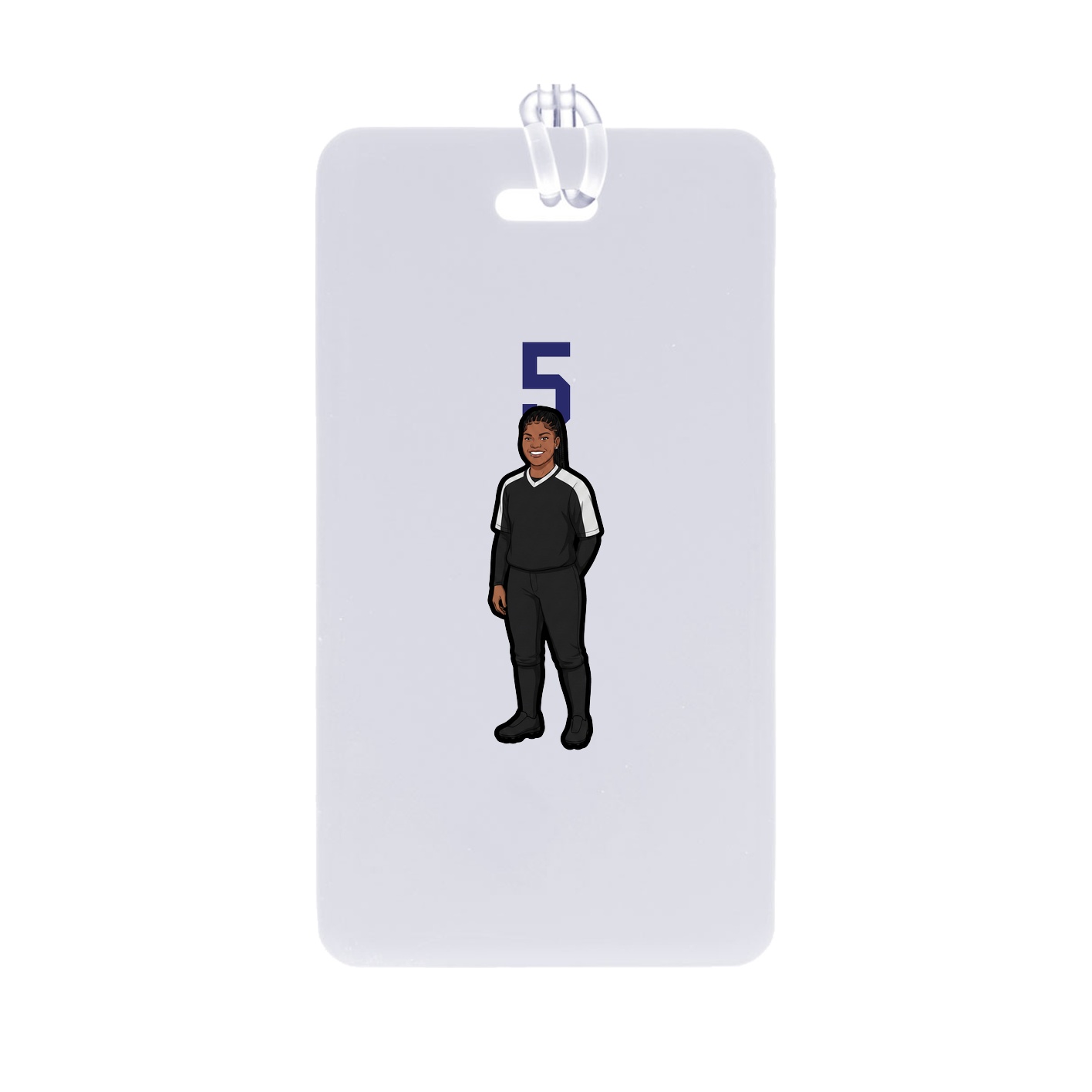 Bag Tag — Number Top in Classic