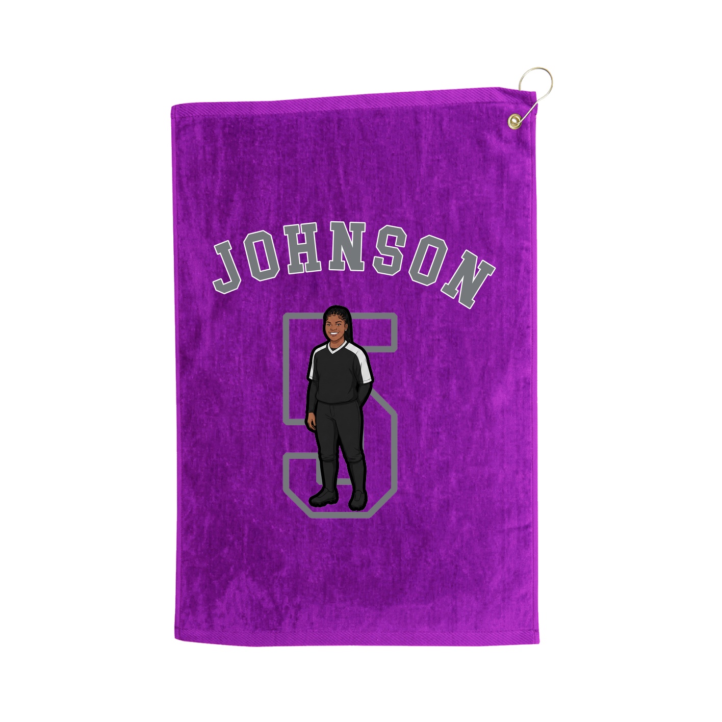 Golf Towel — Shirsey Arch in Purple