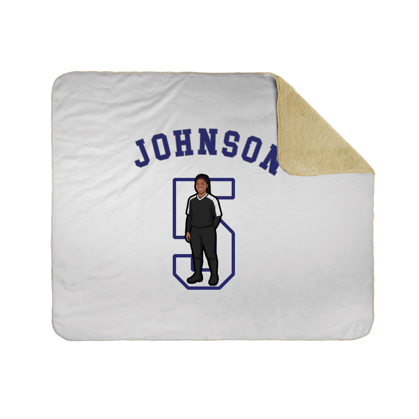 Throw Blanket — Shirsey Arch in White