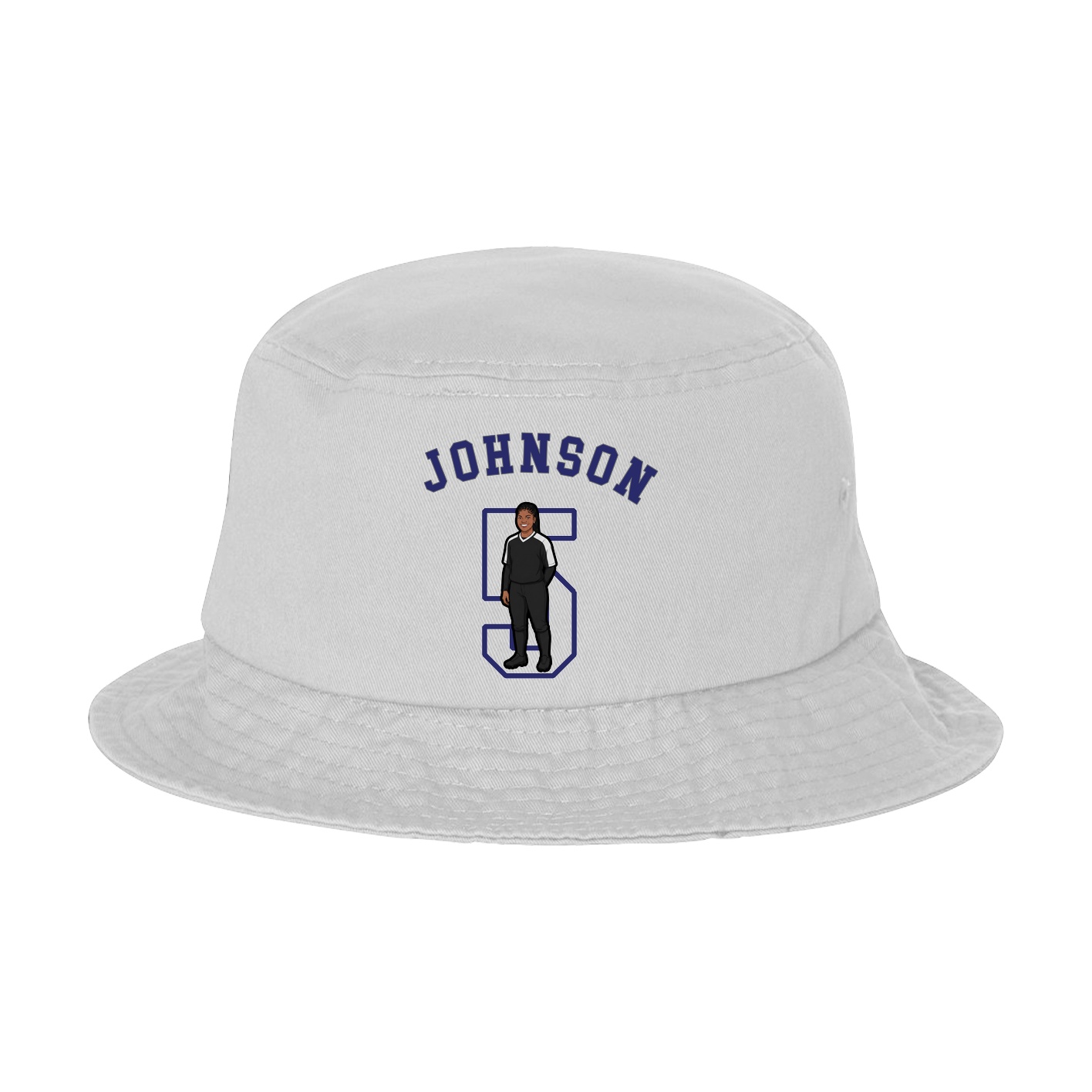 Bucket Cap — Shirsey Arch in White