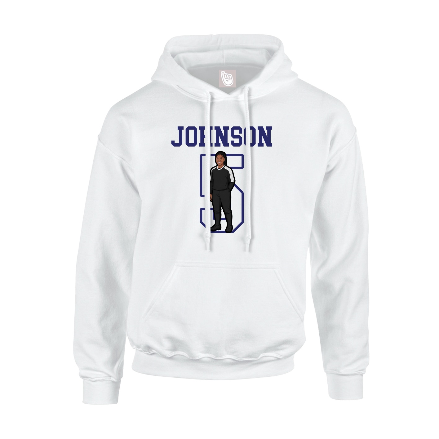 Youth Hoodie — Shirsey in White