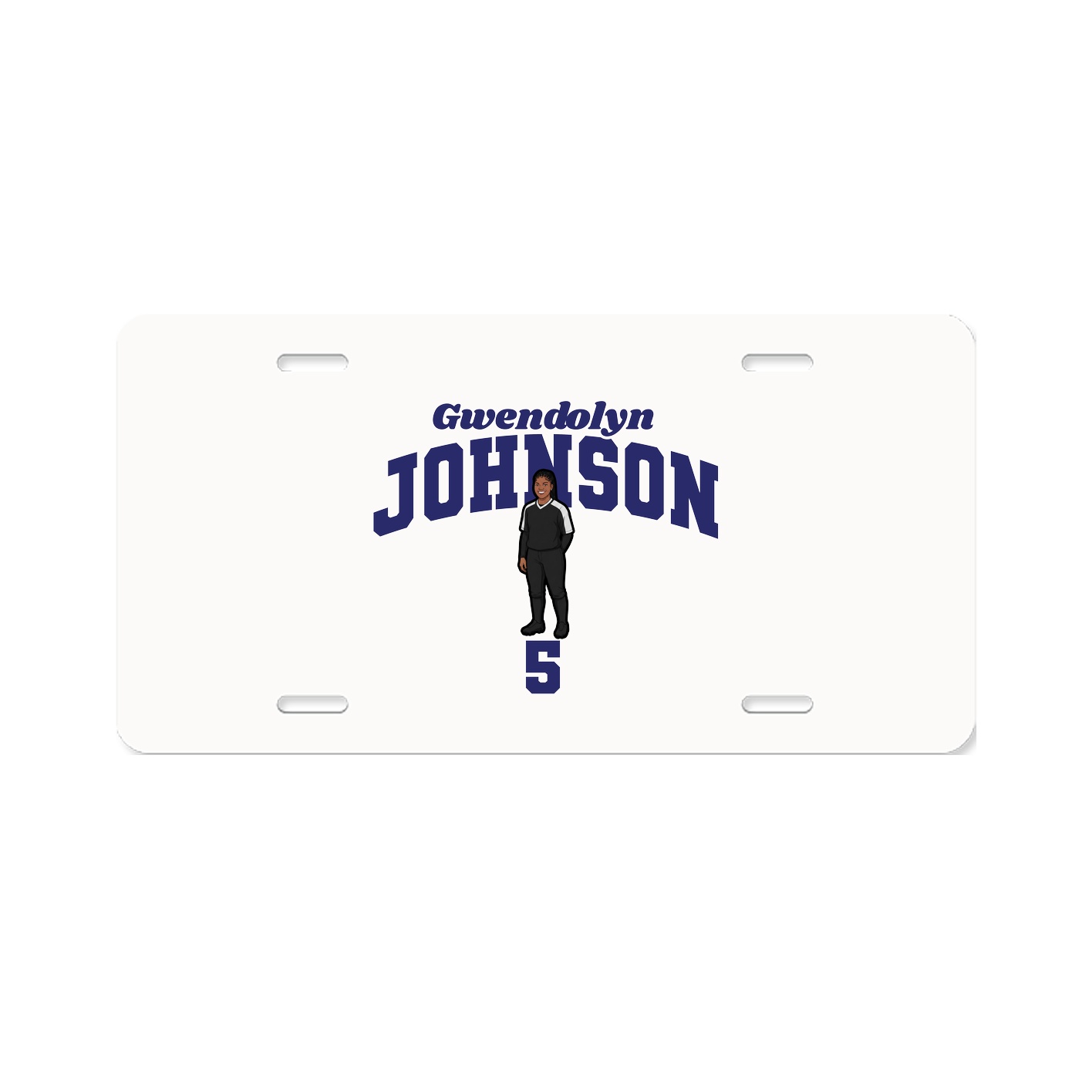 License Plate — Signature Arch in Classic