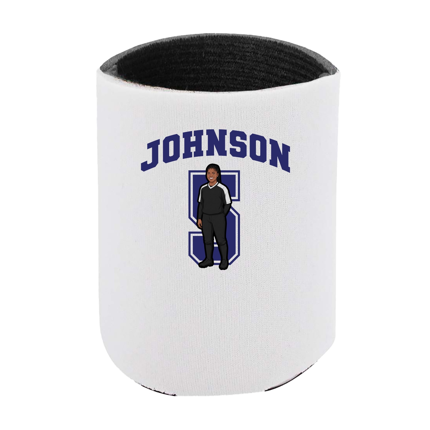 Can Holder — Number in White
