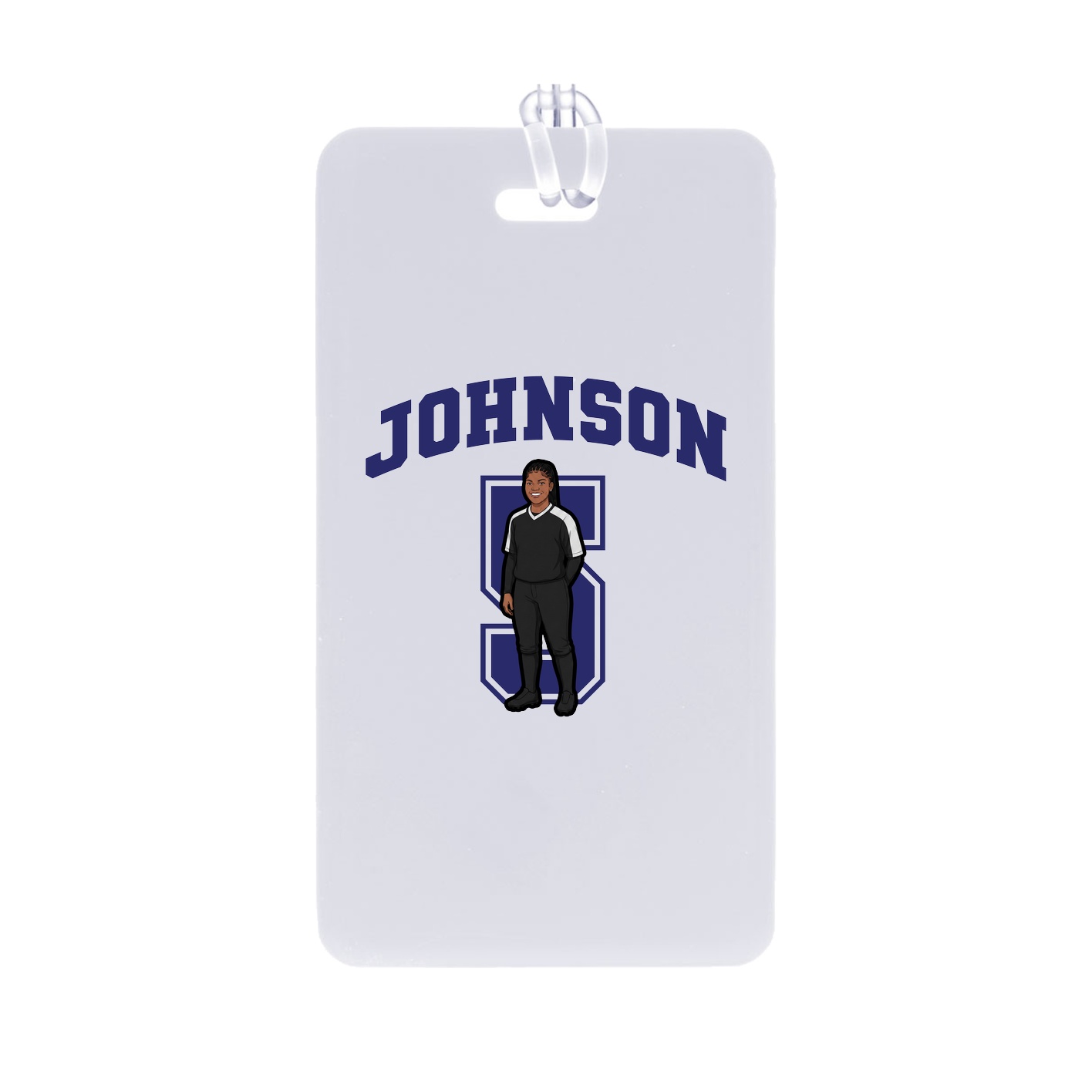 Bag Tag — Number in Classic