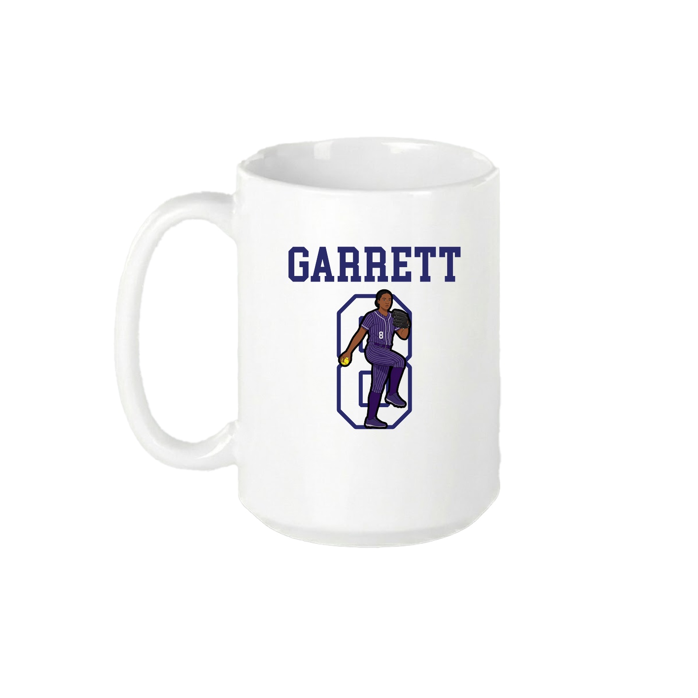 15oz Coffee Mug — Shirsey in White