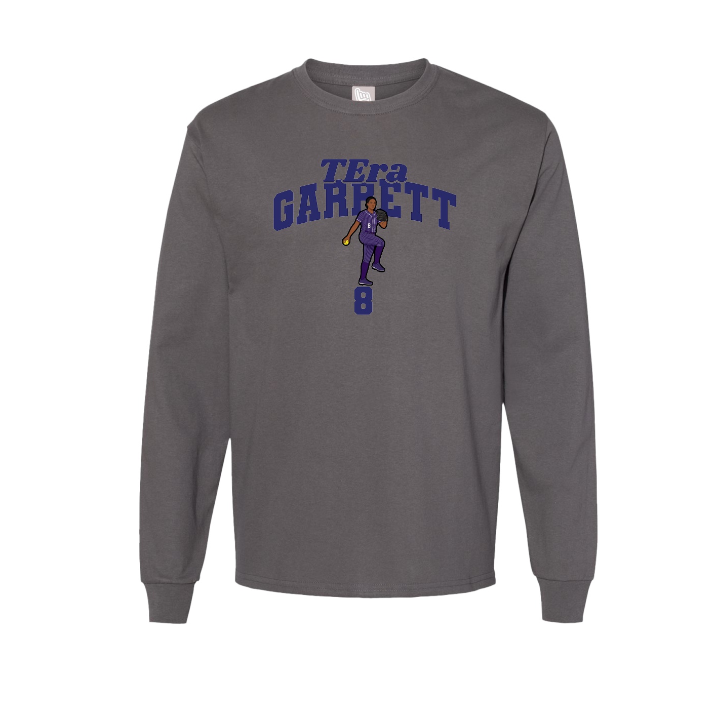 Long Sleeve Tee — Signature Arch in Grey