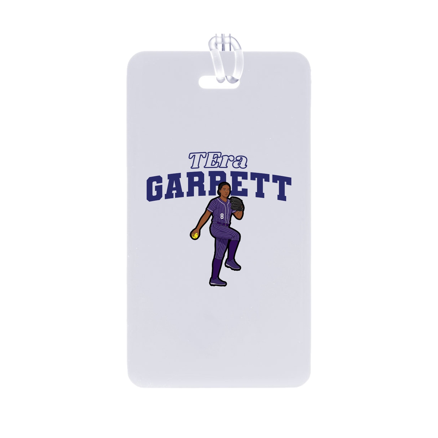 Bag Tag — Name Arch in Classic