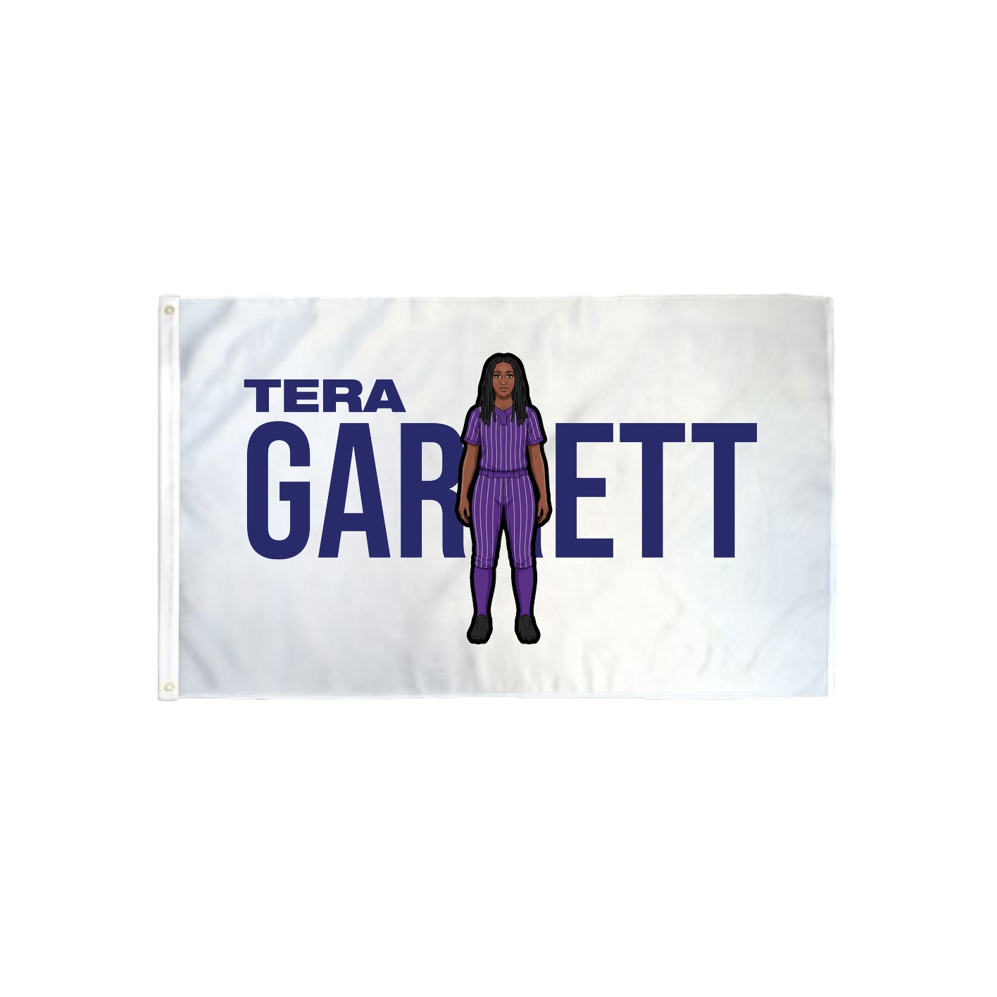 3x5 Flag — Player Name in Classic