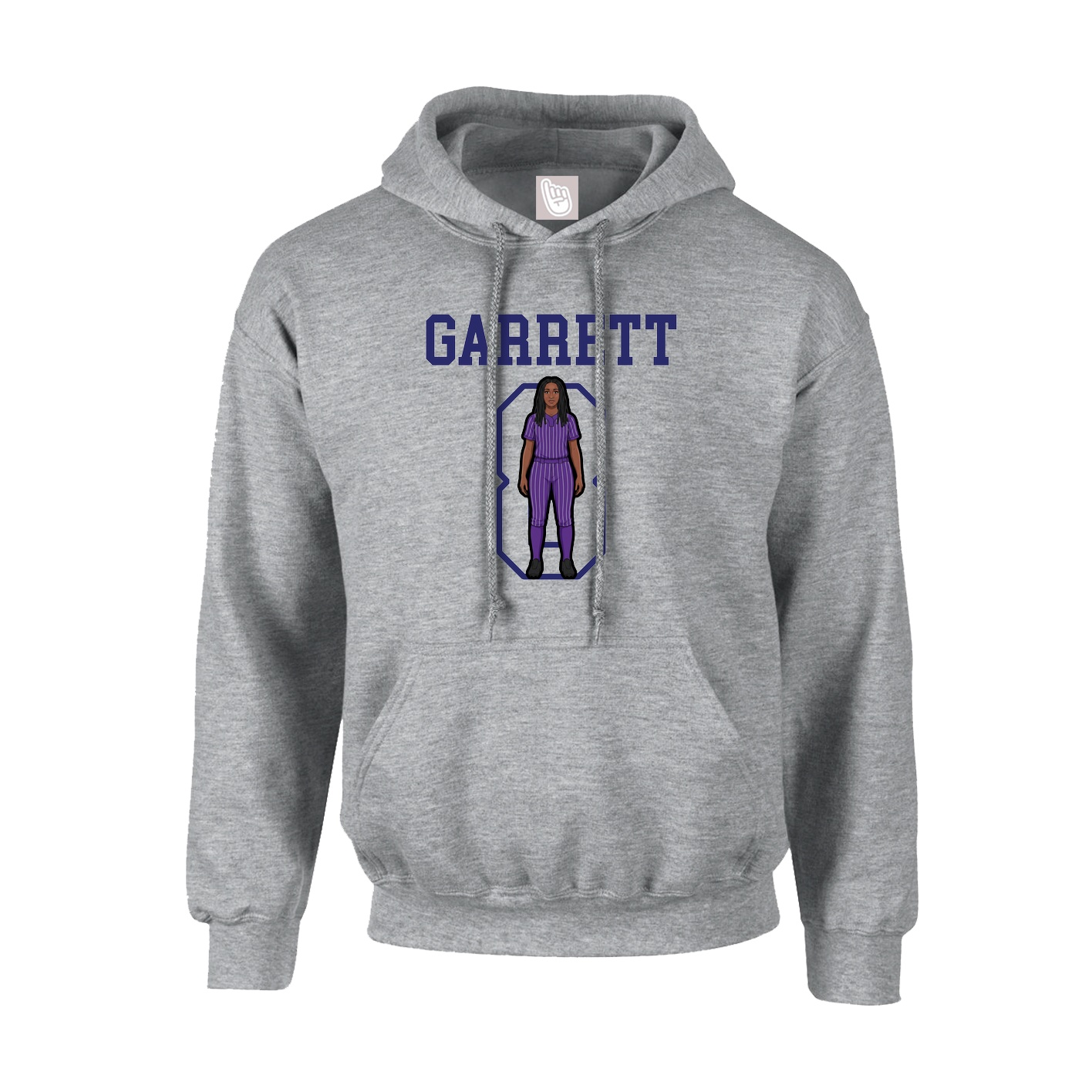 Hoodie — Shirsey in Grey