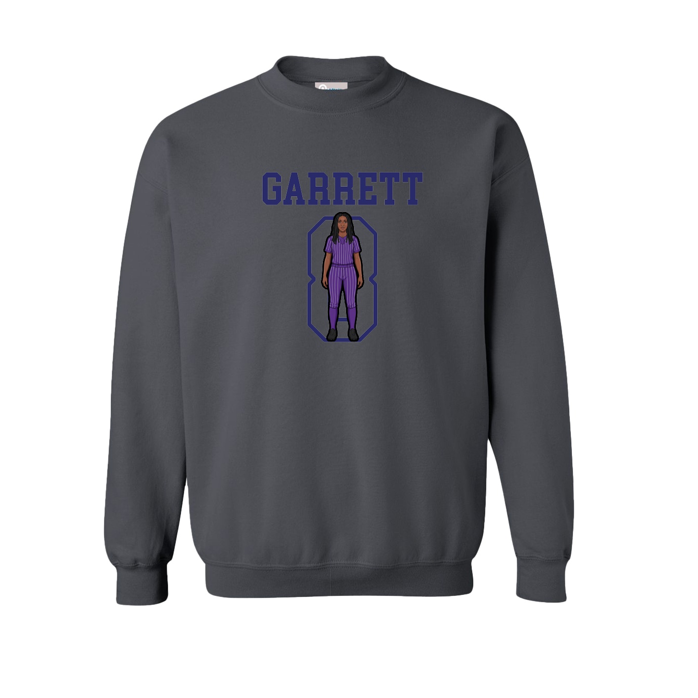 Fleece Crew — Shirsey in Grey
