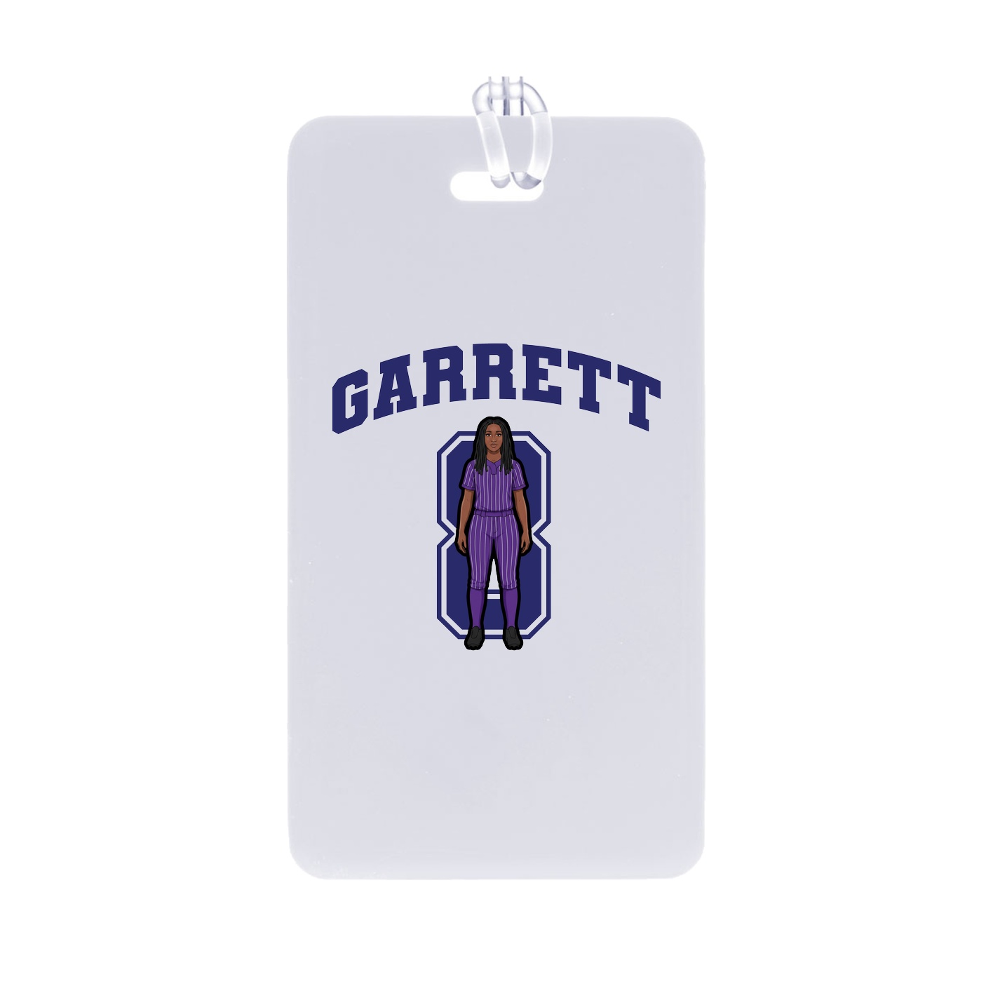 Bag Tag — Number in Classic