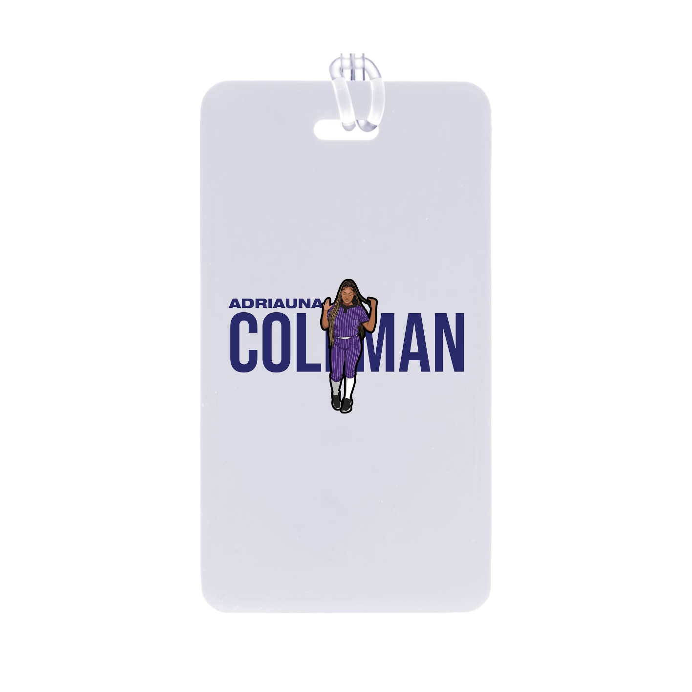 Bag Tag — Player Name in Classic