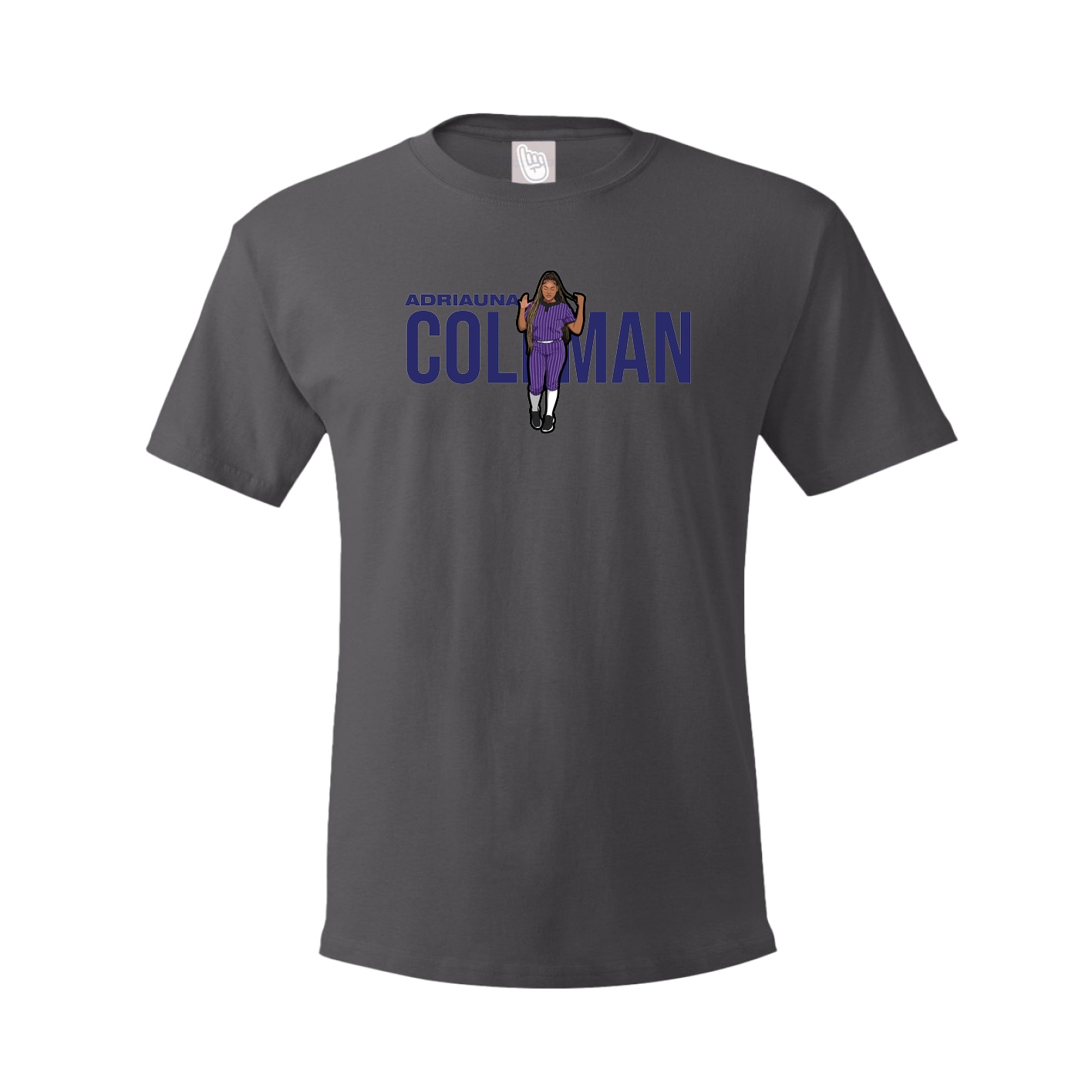 Tee — Player Name in Grey